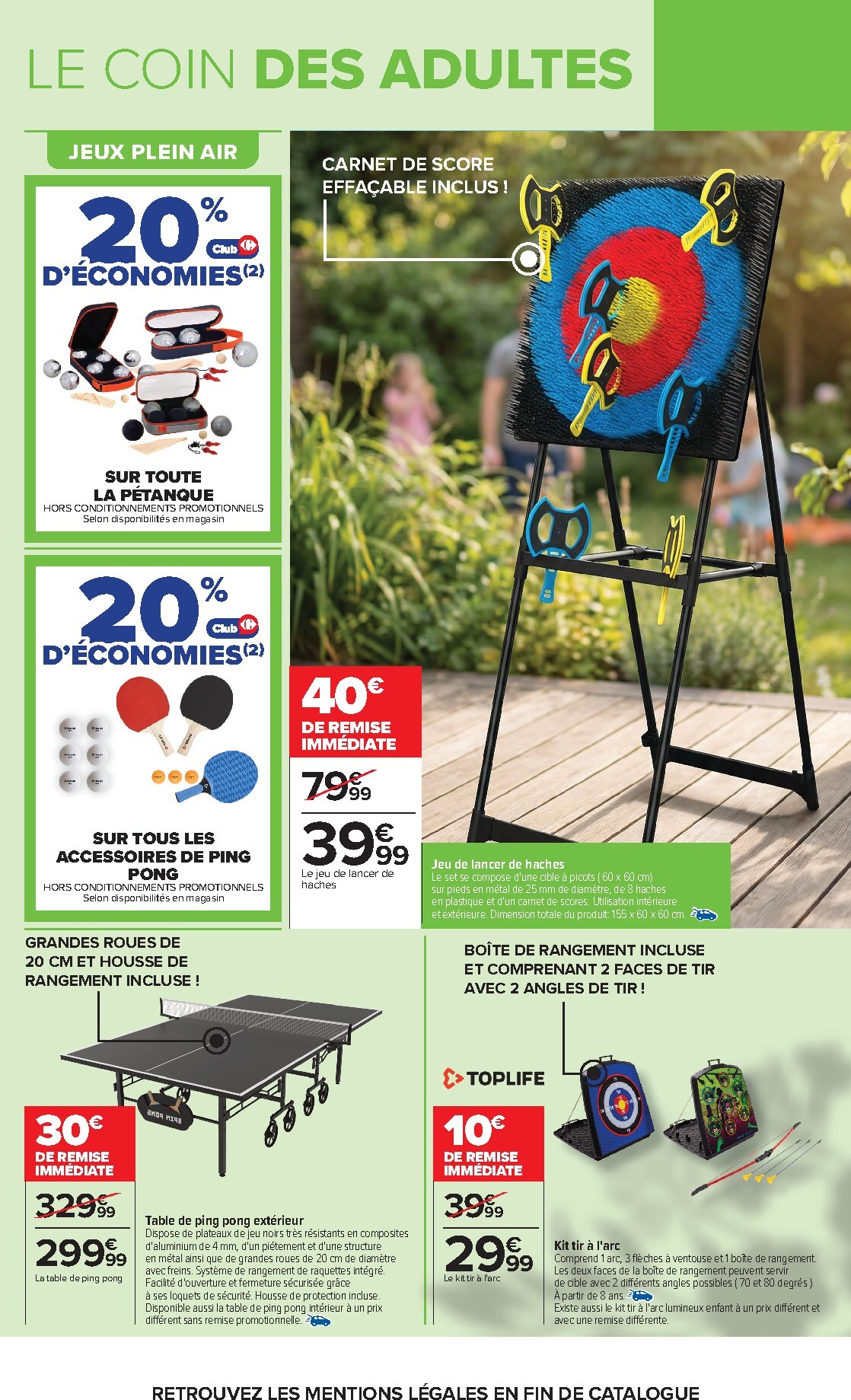 carrefour - Flyer Carrefour - Jeux & Jouets Plein Air pour la semaine prochaine du du mardi 12/05/2026 au du lundi 25/05/2026 - page: 15