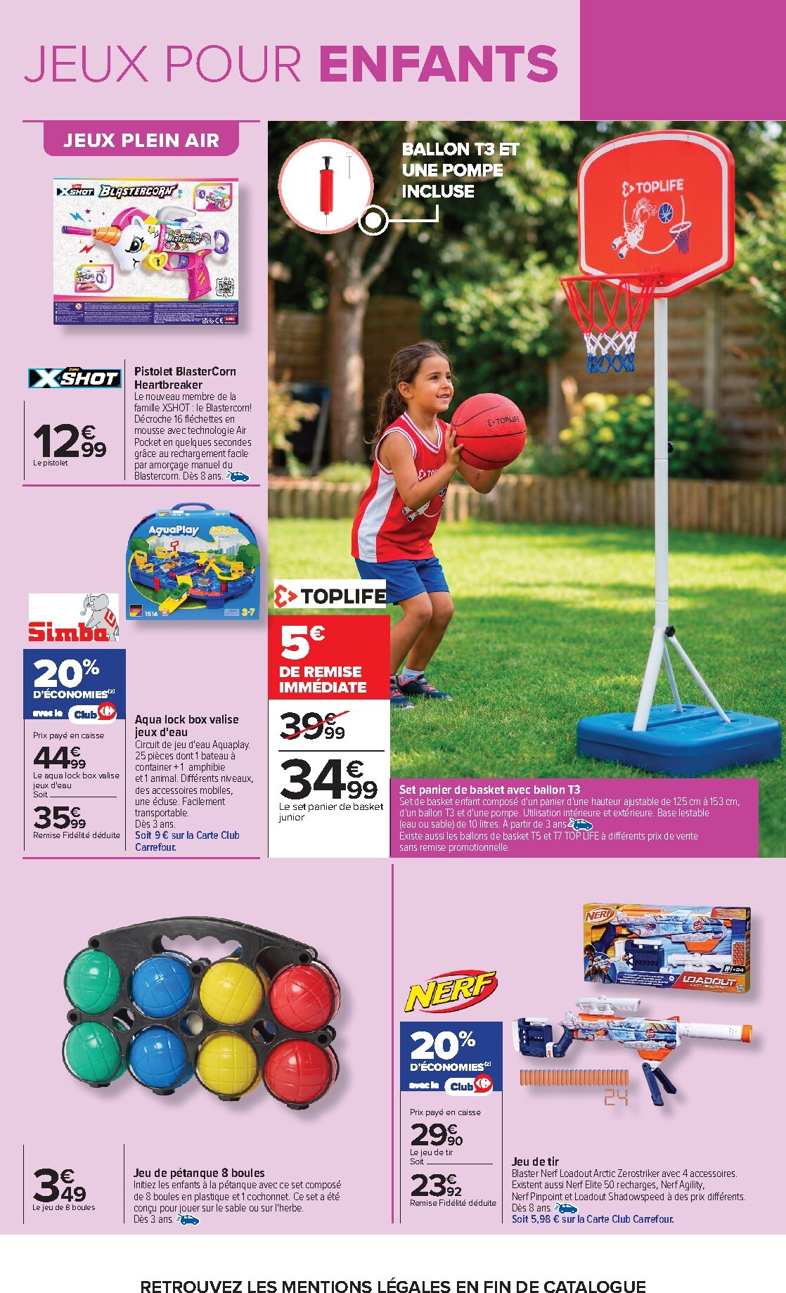 carrefour - Flyer Carrefour - Jeux & Jouets Plein Air pour la semaine prochaine du du mardi 12/05/2026 au du lundi 25/05/2026 - page: 9