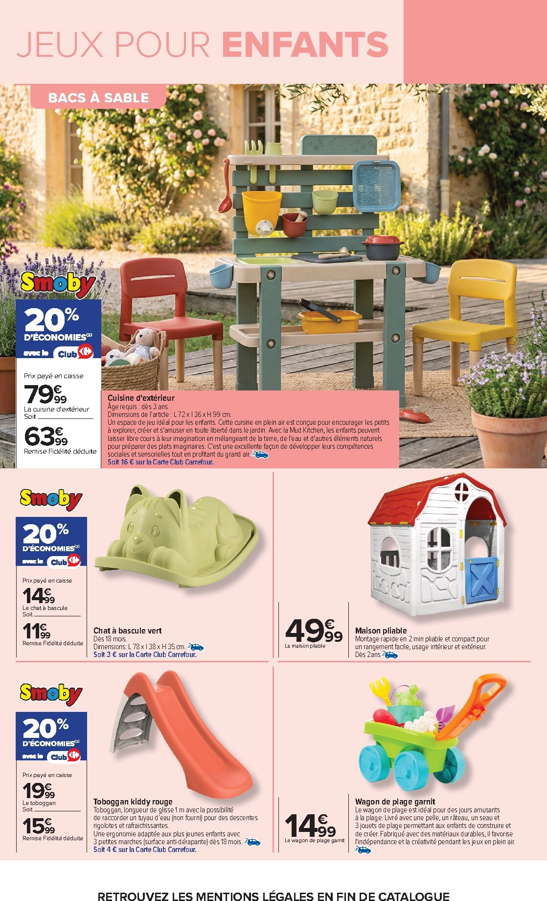 carrefour - Flyer Carrefour - Jeux & Jouets Plein Air pour la semaine prochaine du du mardi 12/05/2026 au du lundi 25/05/2026 - page: 5
