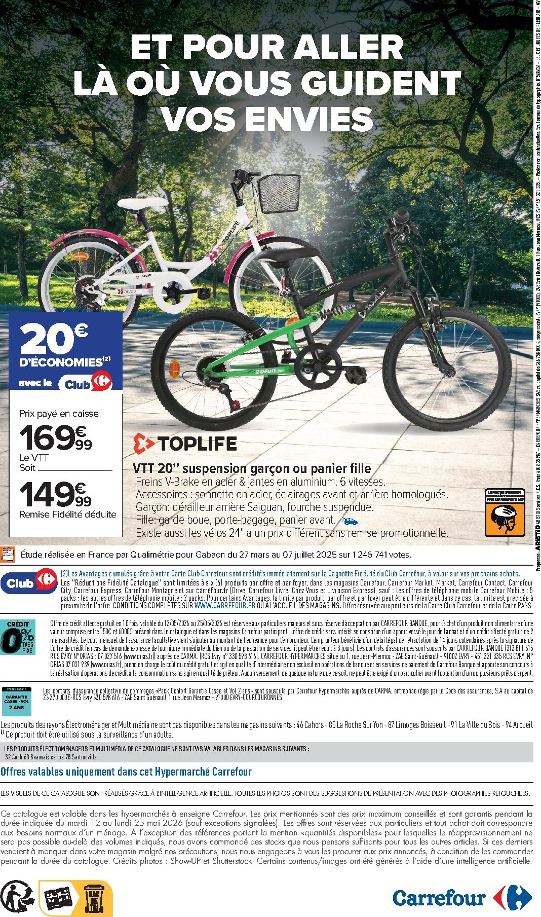 carrefour - Flyer Carrefour - Jeux & Jouets Plein Air pour la semaine prochaine du du mardi 12/05/2026 au du lundi 25/05/2026 - page: 20
