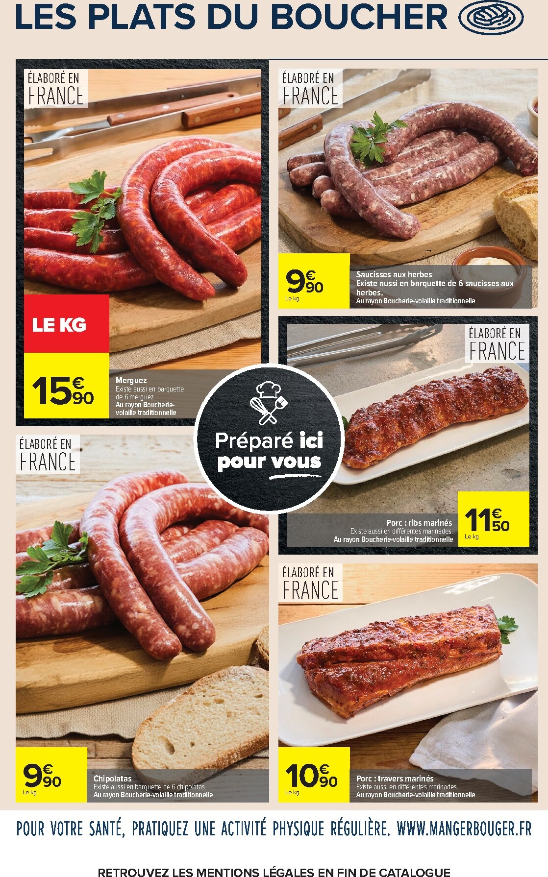 carrefour - Flyer Carrefour - Préparé Ici Pour Vous pour la semaine prochaine du du mardi 12/05/2026 au du lundi 25/05/2026 - page: 4