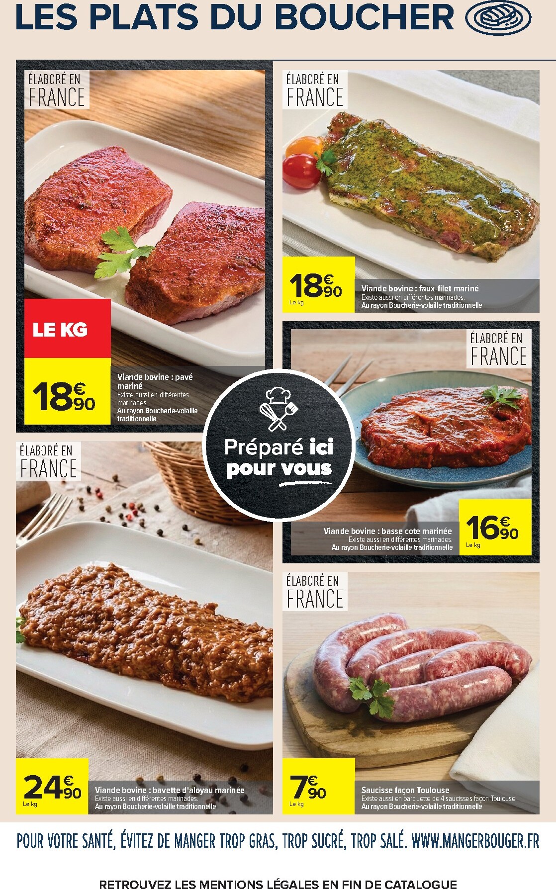 carrefour - Flyer Carrefour - Préparé Ici Pour Vous pour la semaine prochaine du du mardi 12/05/2026 au du lundi 25/05/2026 - page: 5