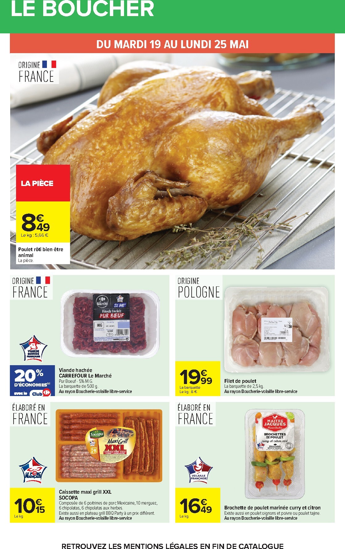 carrefour - Flyer Carrefour - Nettoyage pour la semaine prochaine du du mardi 19/05/2026 au du lundi 01/06/2026 - page: 22