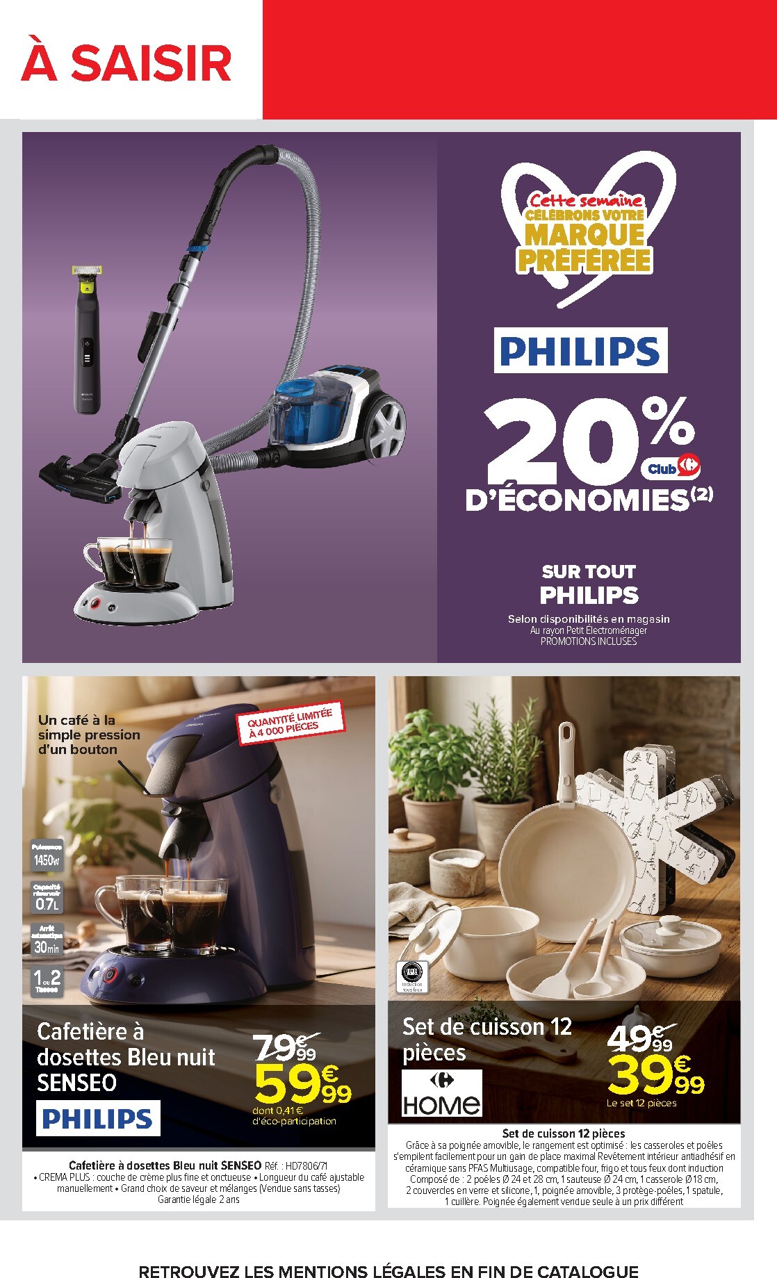 carrefour - Flyer Carrefour - Nettoyage pour la semaine prochaine du du mardi 19/05/2026 au du lundi 01/06/2026 - page: 77