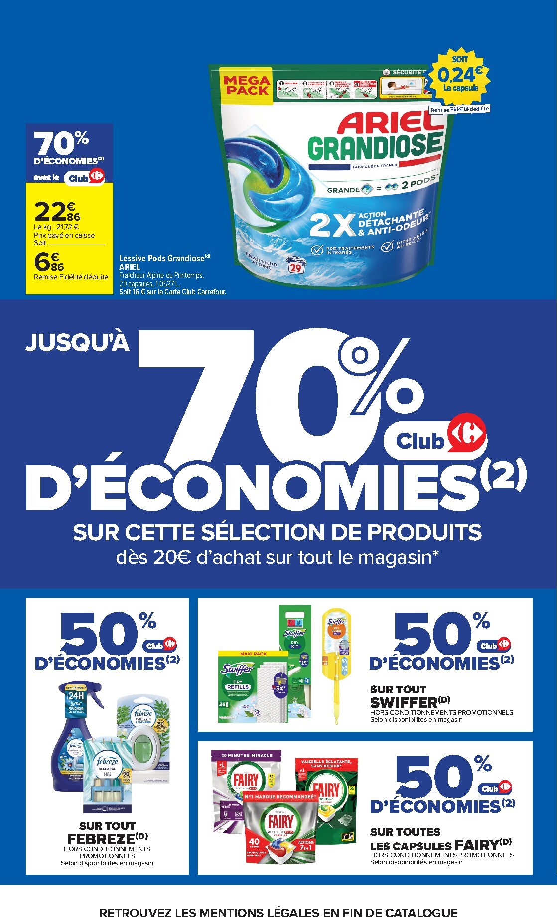 carrefour - Flyer Carrefour - Nettoyage pour la semaine prochaine du du mardi 19/05/2026 au du lundi 01/06/2026 - page: 56