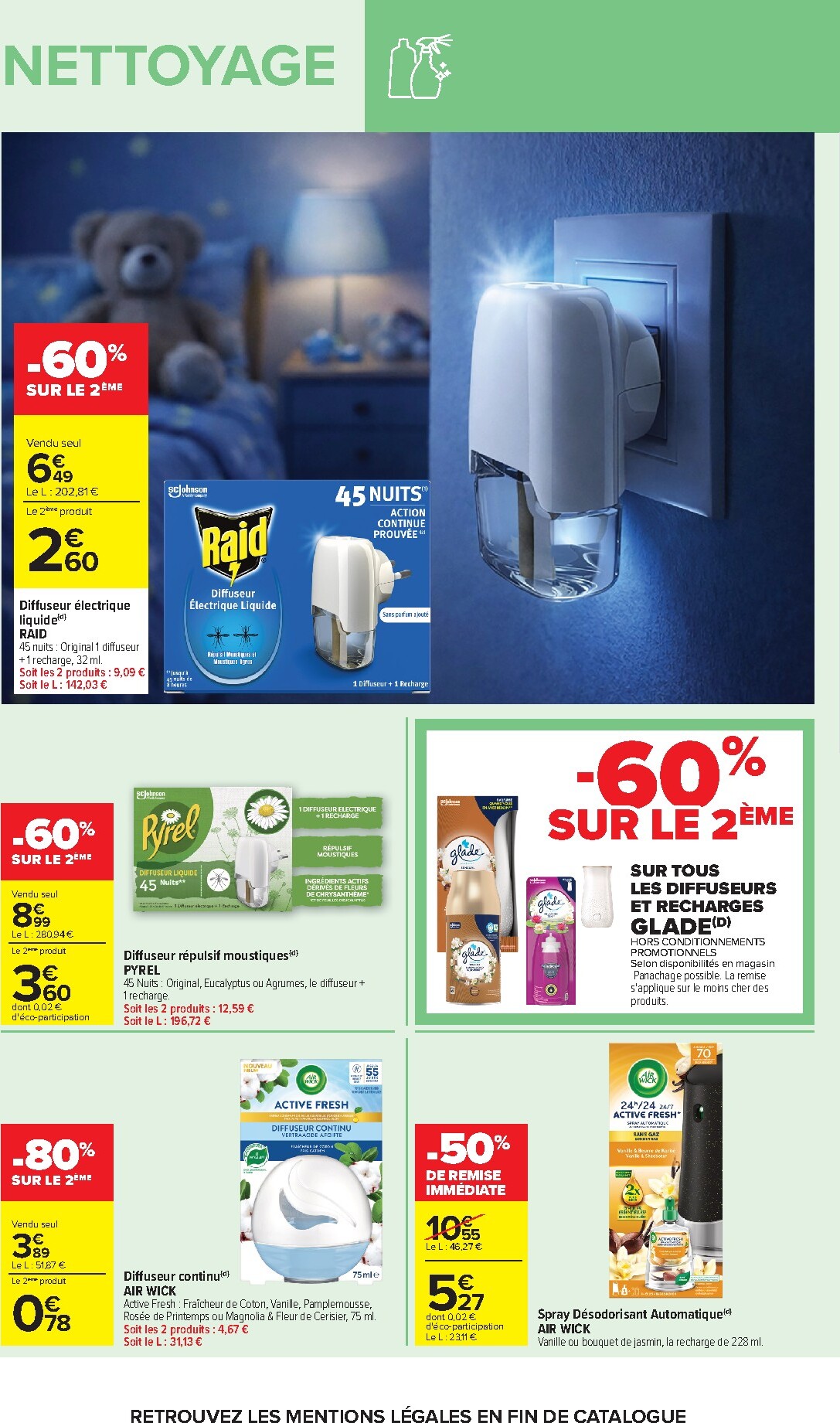carrefour - Flyer Carrefour - Nettoyage pour la semaine prochaine du du mardi 19/05/2026 au du lundi 01/06/2026 - page: 62