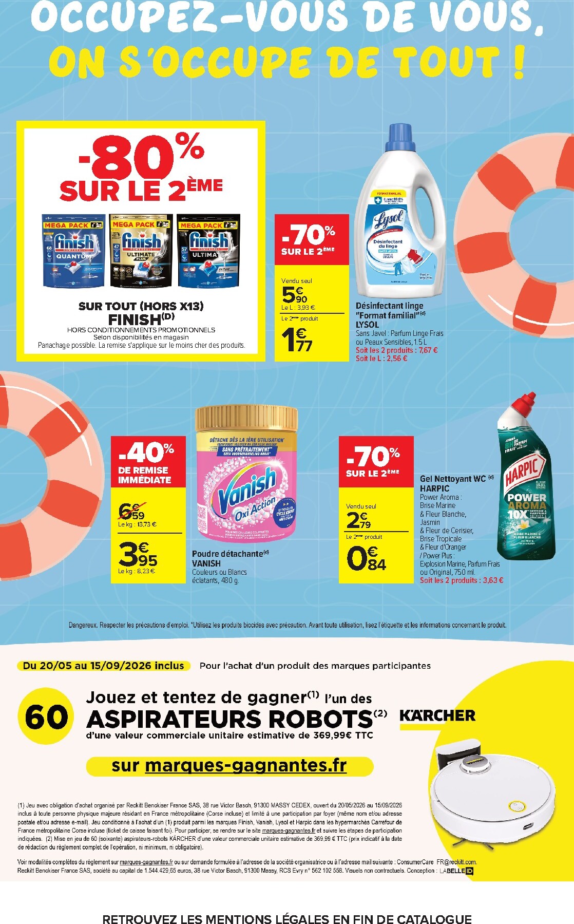 carrefour - Flyer Carrefour - Nettoyage pour la semaine prochaine du du mardi 19/05/2026 au du lundi 01/06/2026 - page: 59