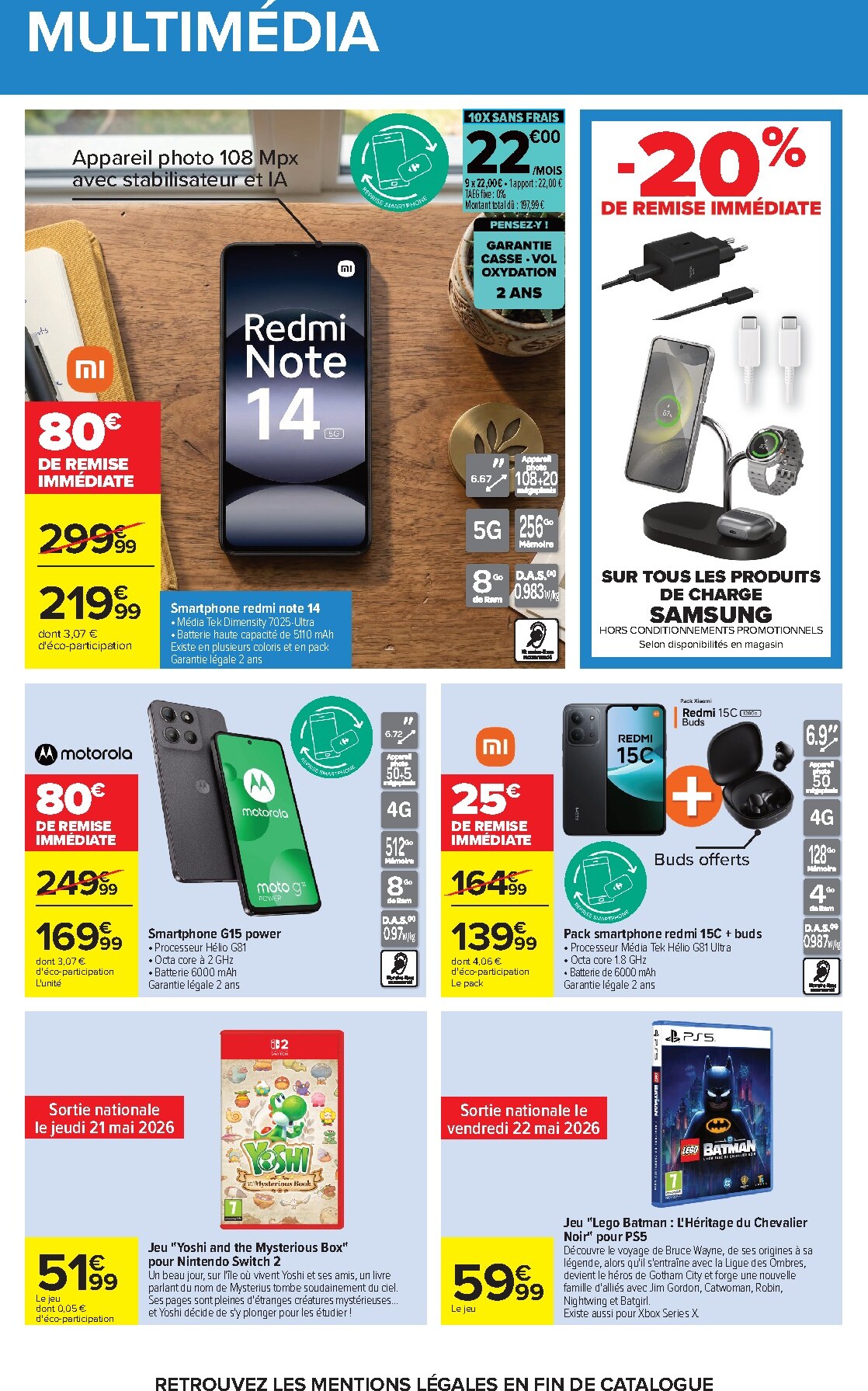 carrefour - Flyer Carrefour - Nettoyage pour la semaine prochaine du du mardi 19/05/2026 au du lundi 01/06/2026 - page: 84