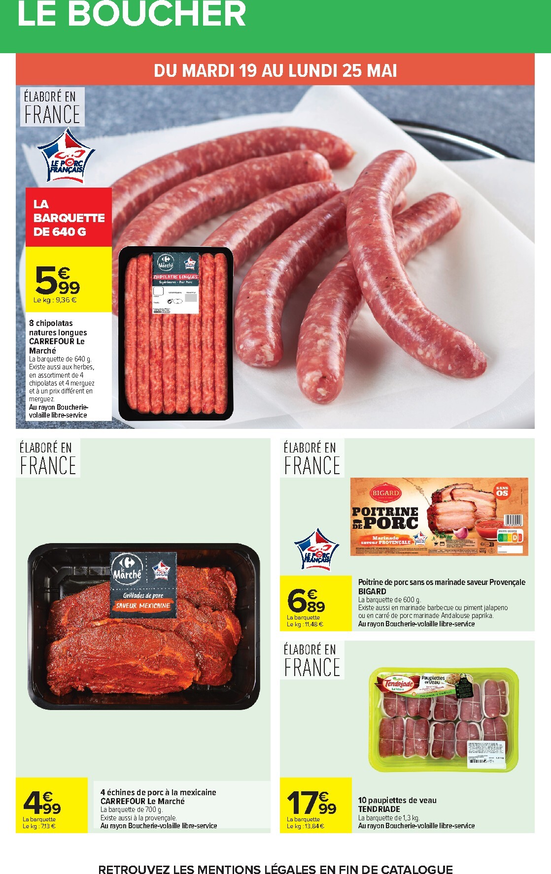 carrefour - Flyer Carrefour - Nettoyage pour la semaine prochaine du du mardi 19/05/2026 au du lundi 01/06/2026 - page: 21