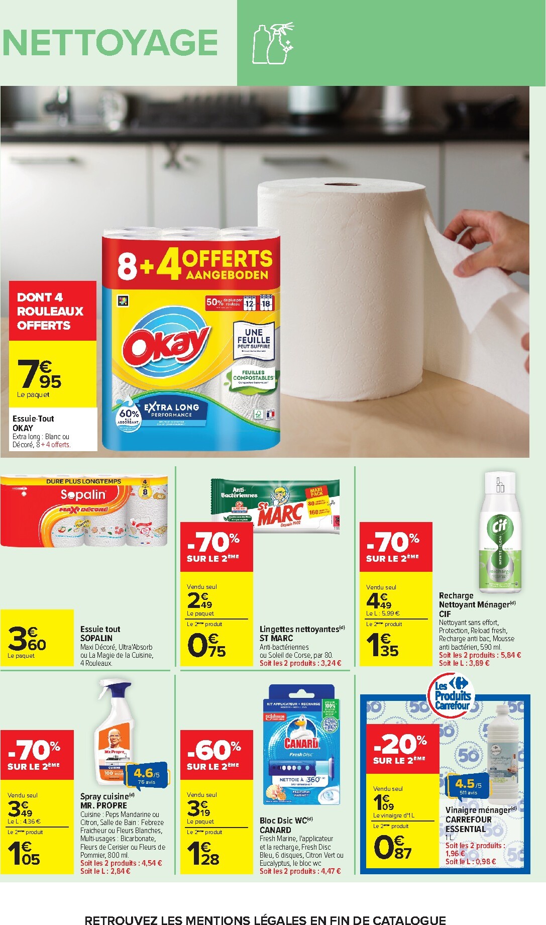 carrefour - Flyer Carrefour - Nettoyage pour la semaine prochaine du du mardi 19/05/2026 au du lundi 01/06/2026 - page: 60