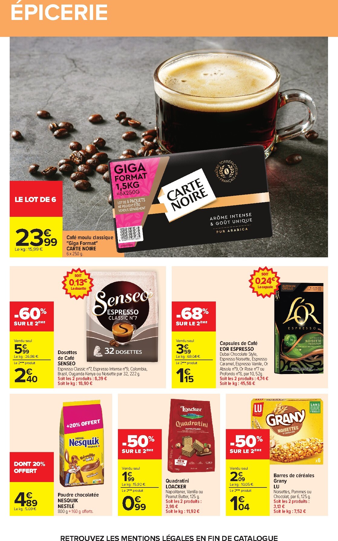 carrefour - Flyer Carrefour - Nettoyage pour la semaine prochaine du du mardi 19/05/2026 au du lundi 01/06/2026 - page: 41