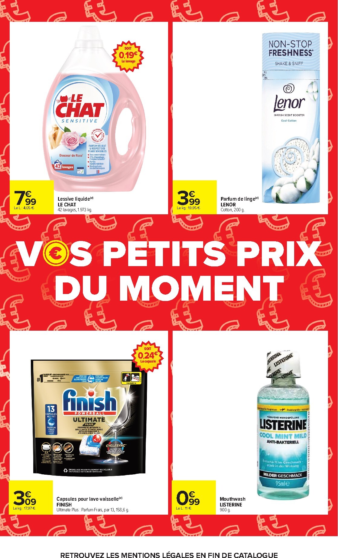 carrefour - Flyer Carrefour - Nettoyage pour la semaine prochaine du du mardi 19/05/2026 au du lundi 01/06/2026 - page: 54