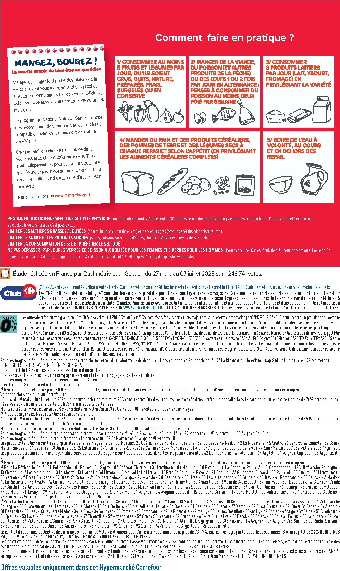carrefour - Flyer Carrefour - Nettoyage pour la semaine prochaine du du mardi 19/05/2026 au du lundi 01/06/2026 - page: 92