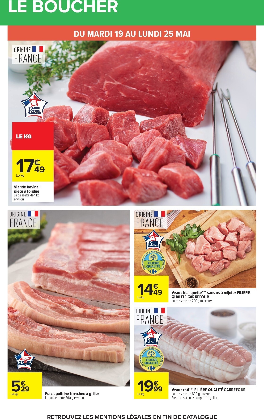 carrefour - Flyer Carrefour - Nettoyage pour la semaine prochaine du du mardi 19/05/2026 au du lundi 01/06/2026 - page: 20