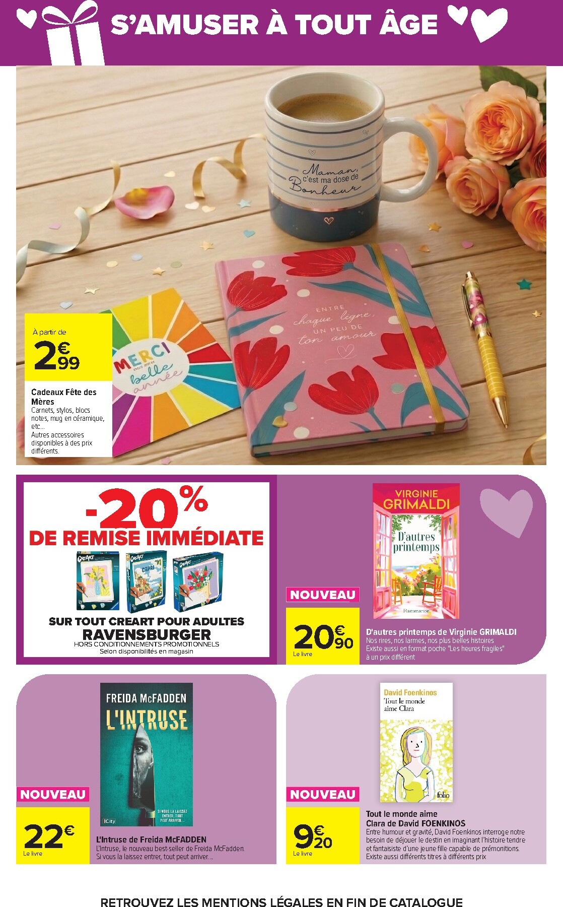 carrefour - Flyer Carrefour - Fête de Toutes les Mamans pour la semaine prochaine du du mardi 19/05/2026 au du lundi 01/06/2026 - page: 26