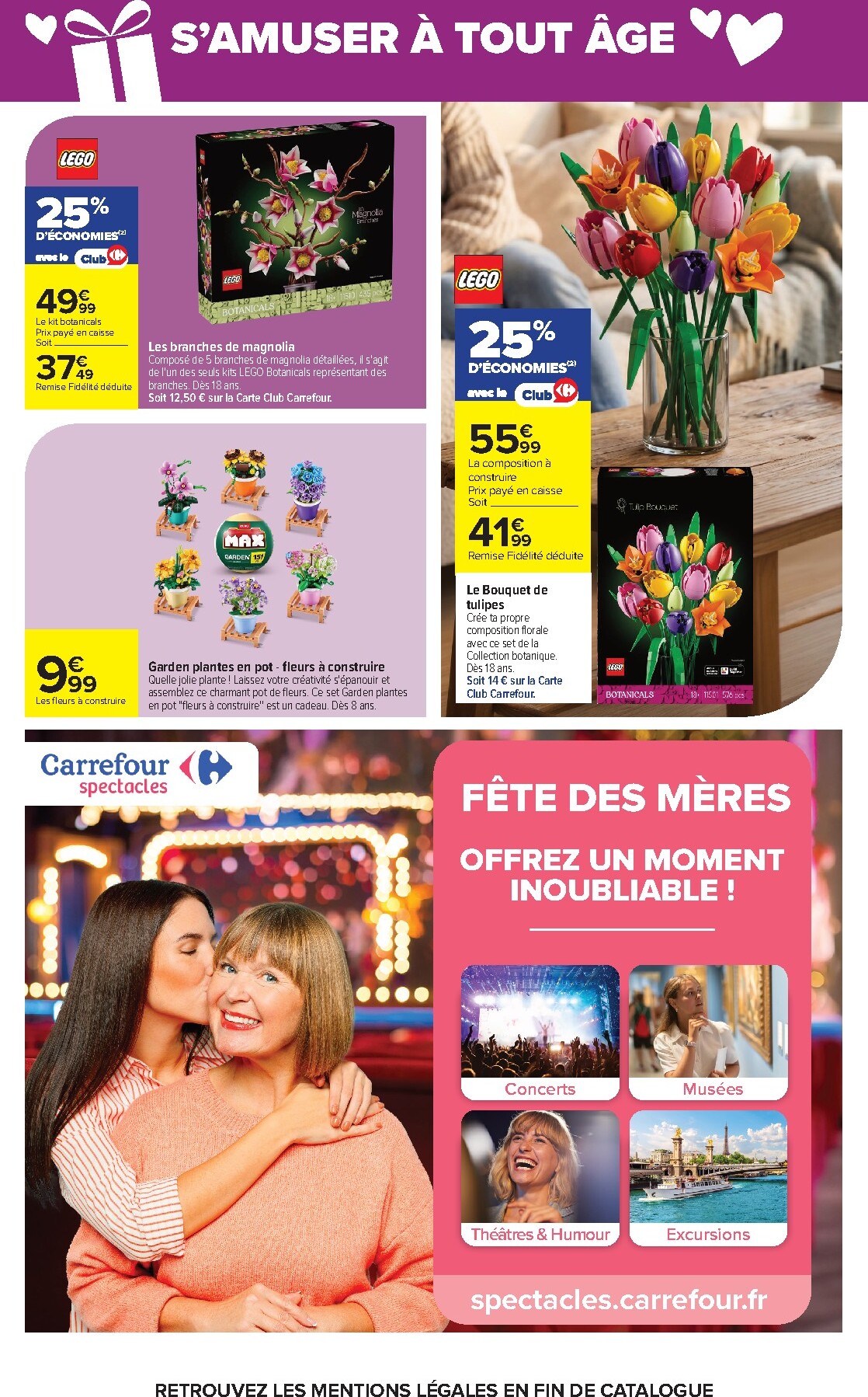 carrefour - Flyer Carrefour - Fête de Toutes les Mamans pour la semaine prochaine du du mardi 19/05/2026 au du lundi 01/06/2026 - page: 25