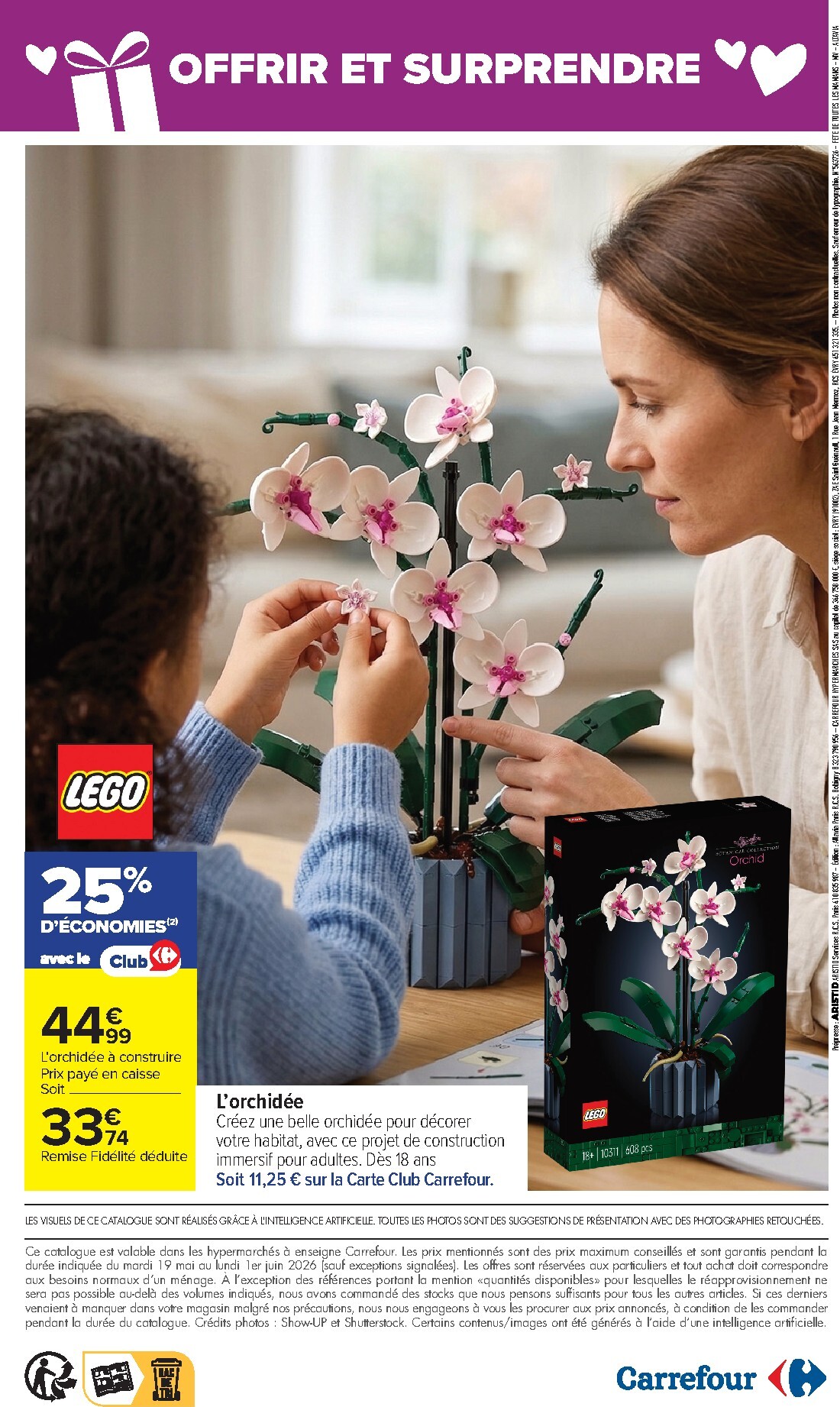 carrefour - Flyer Carrefour - Fête de Toutes les Mamans pour la semaine prochaine du du mardi 19/05/2026 au du lundi 01/06/2026 - page: 56