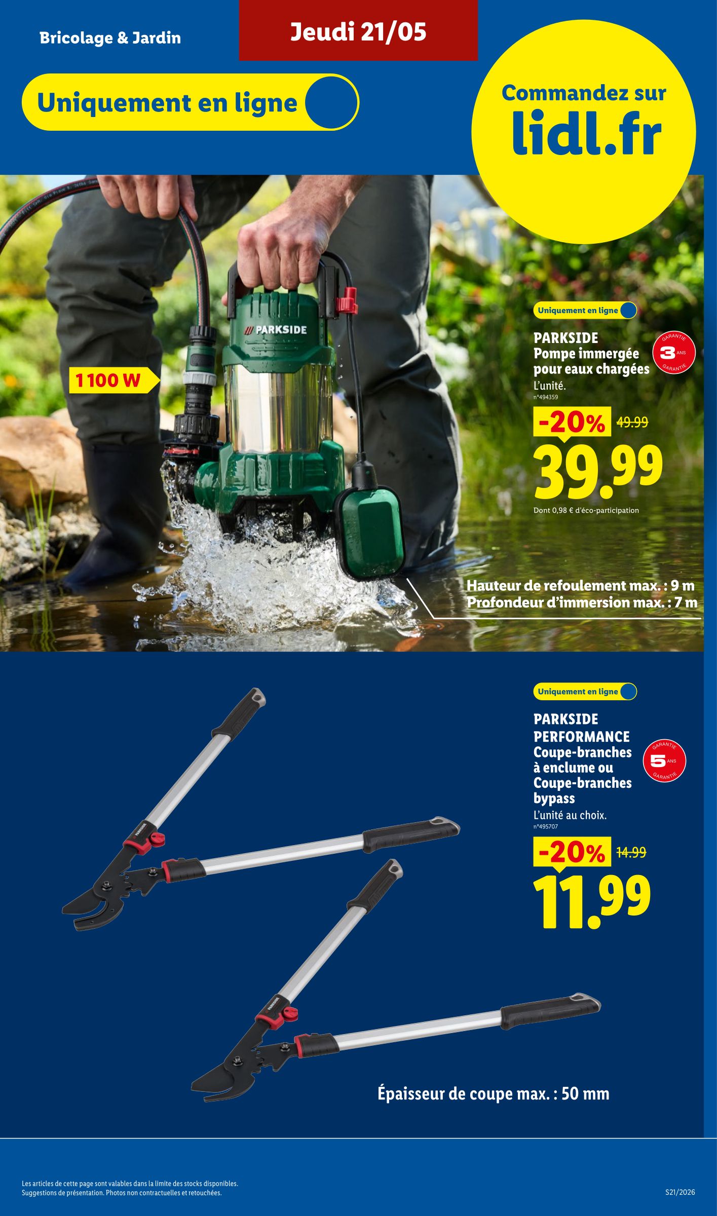 lidl - Current Lidl - Exclu Web leaflet valid from du lundi 18/05/2026 to de jeudi 21/05/2026 - page: 9
