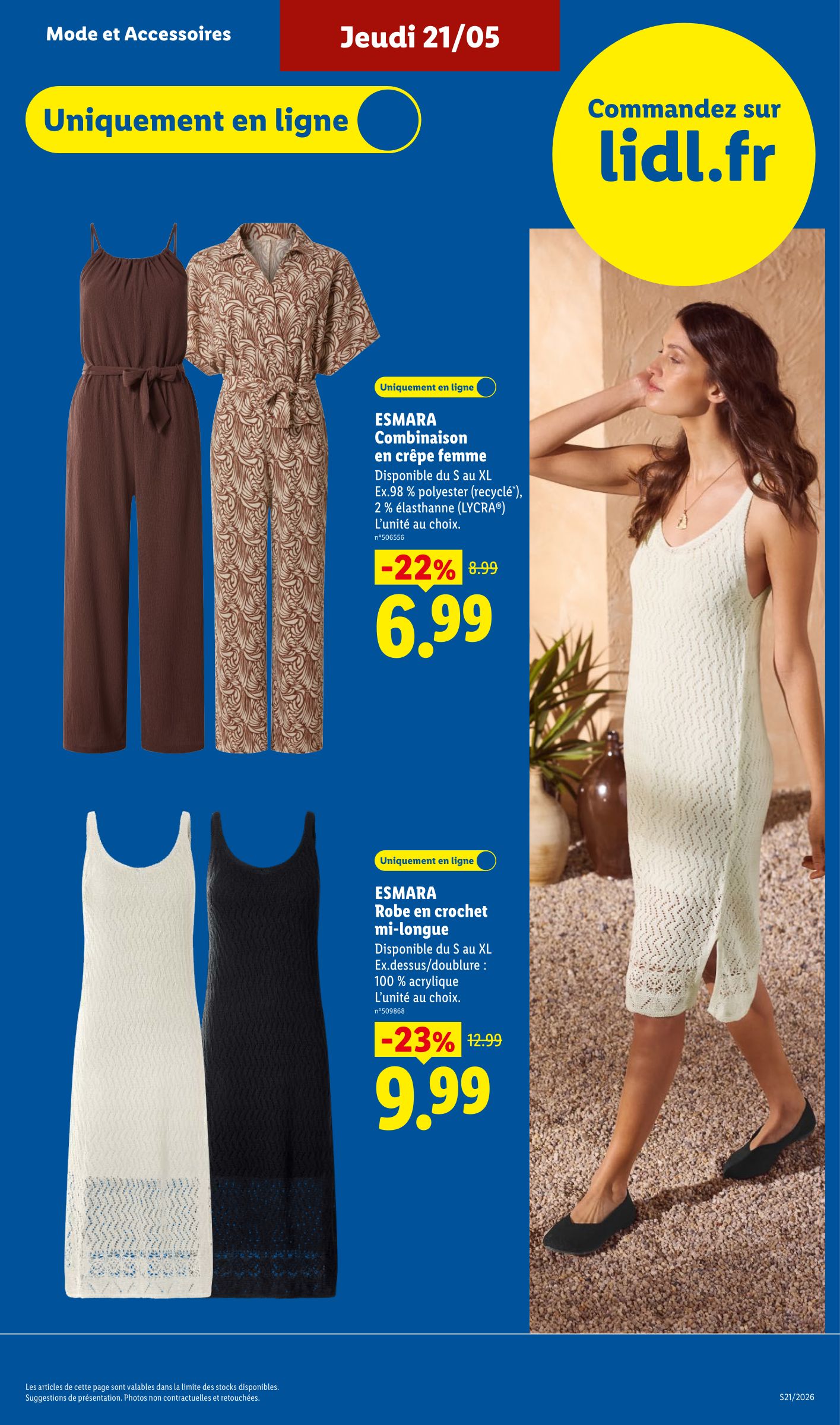 lidl - Current Lidl - Exclu Web leaflet valid from du lundi 18/05/2026 to de jeudi 21/05/2026 - page: 15