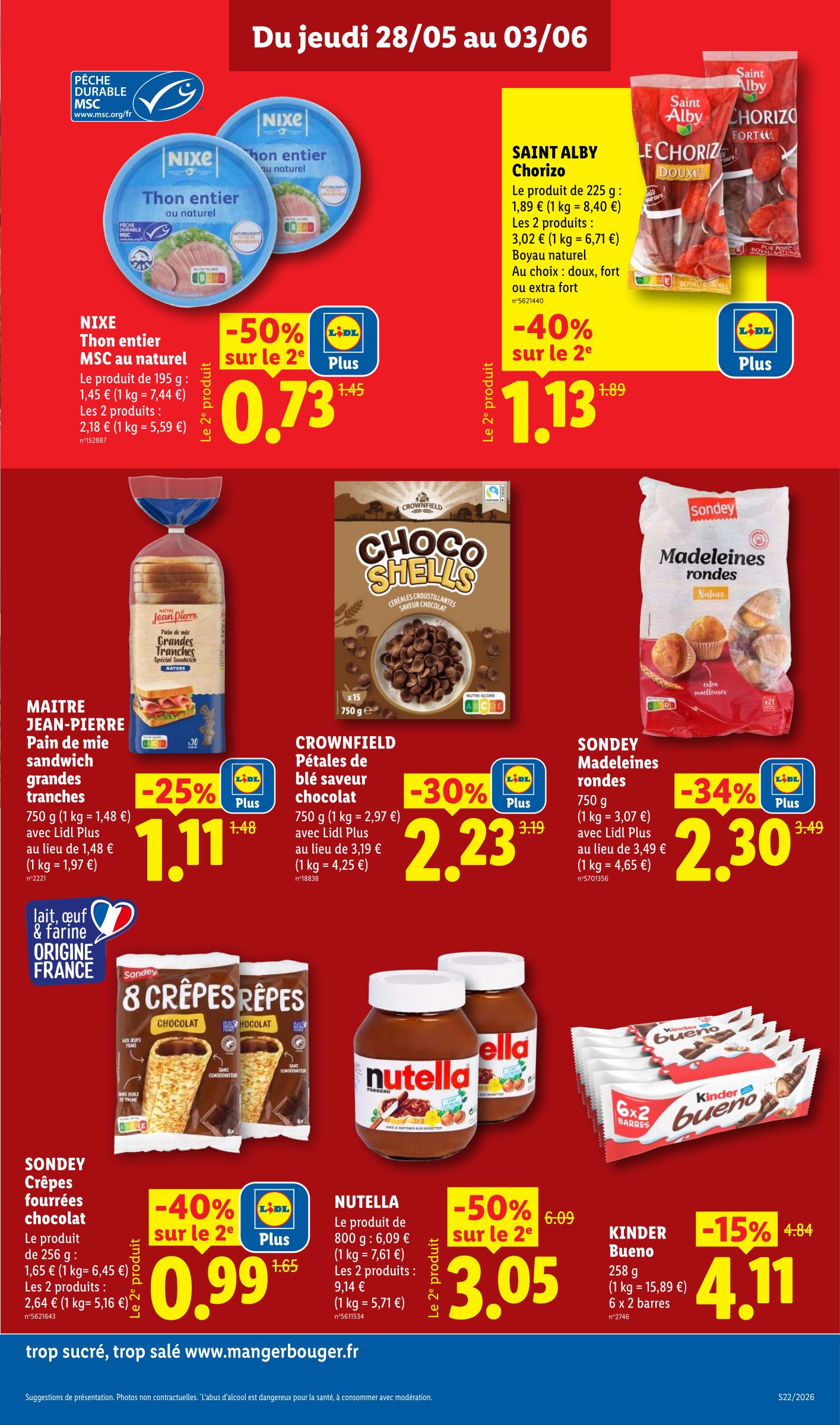 lidl - Flyer Lidl pour la semaine prochaine du de jeudi 28/05/2026 au du mercredi 03/06/2026 - page: 13