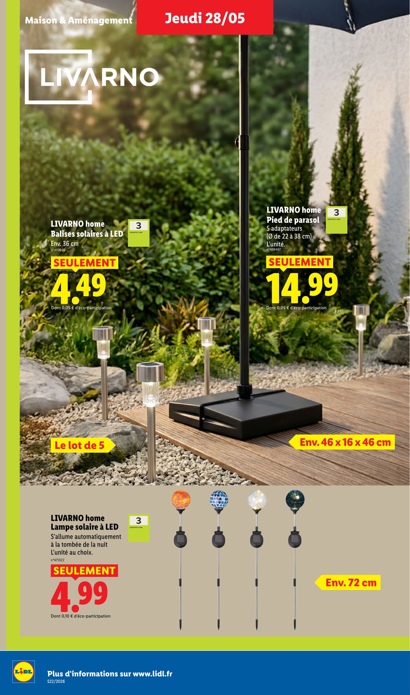 lidl - Flyer Lidl pour la semaine prochaine du de jeudi 28/05/2026 au du mercredi 03/06/2026 - page: 40