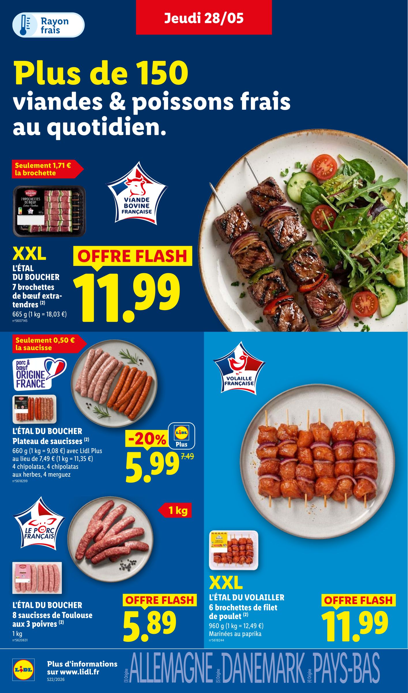 lidl - Flyer Lidl pour la semaine prochaine du de jeudi 28/05/2026 au du mercredi 03/06/2026 - page: 6