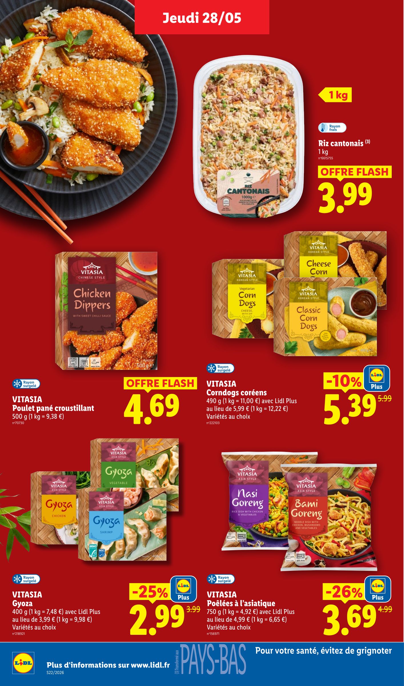 lidl - Flyer Lidl pour la semaine prochaine du de jeudi 28/05/2026 au du mercredi 03/06/2026 - page: 20