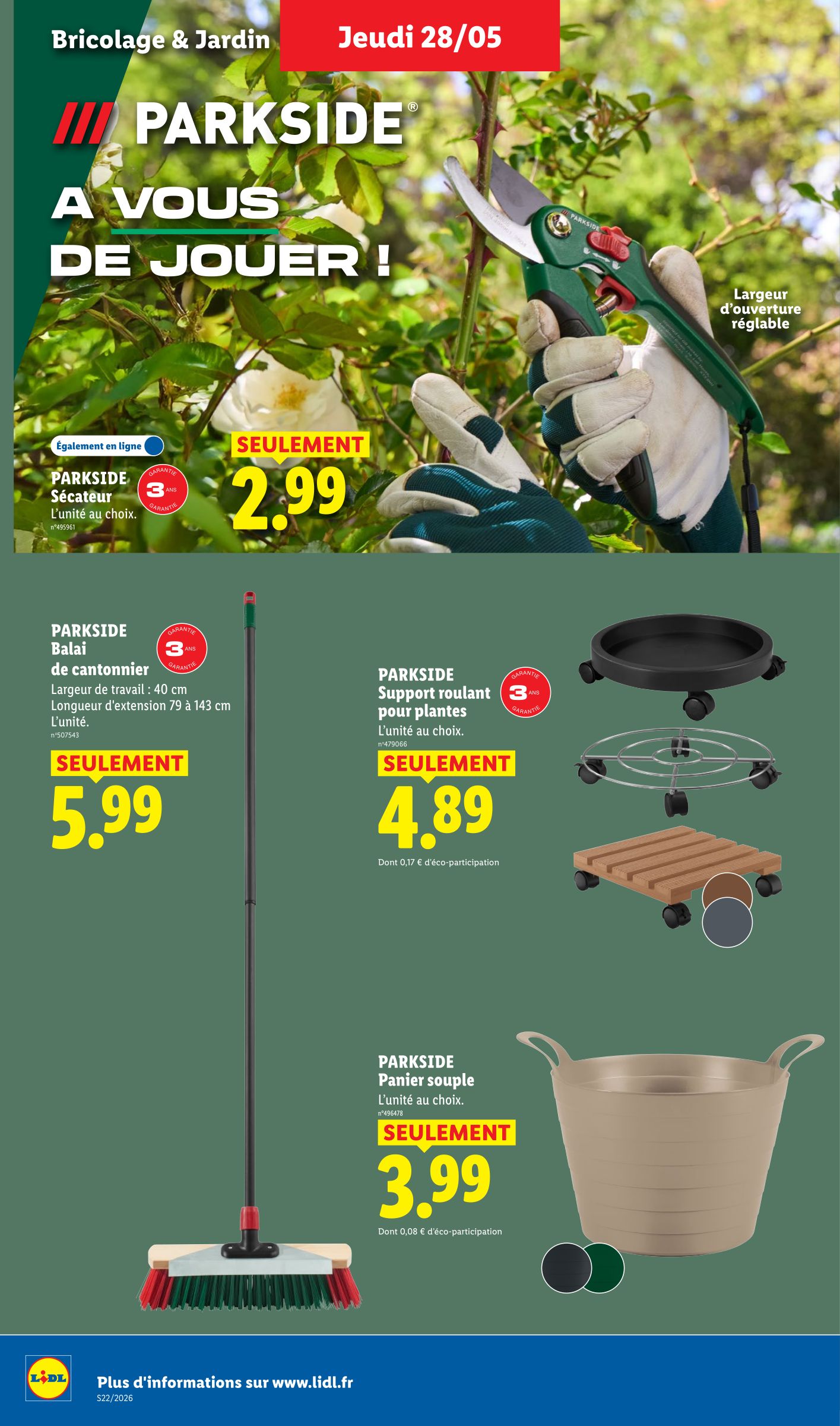 lidl - Flyer Lidl pour la semaine prochaine du de jeudi 28/05/2026 au du mercredi 03/06/2026 - page: 38