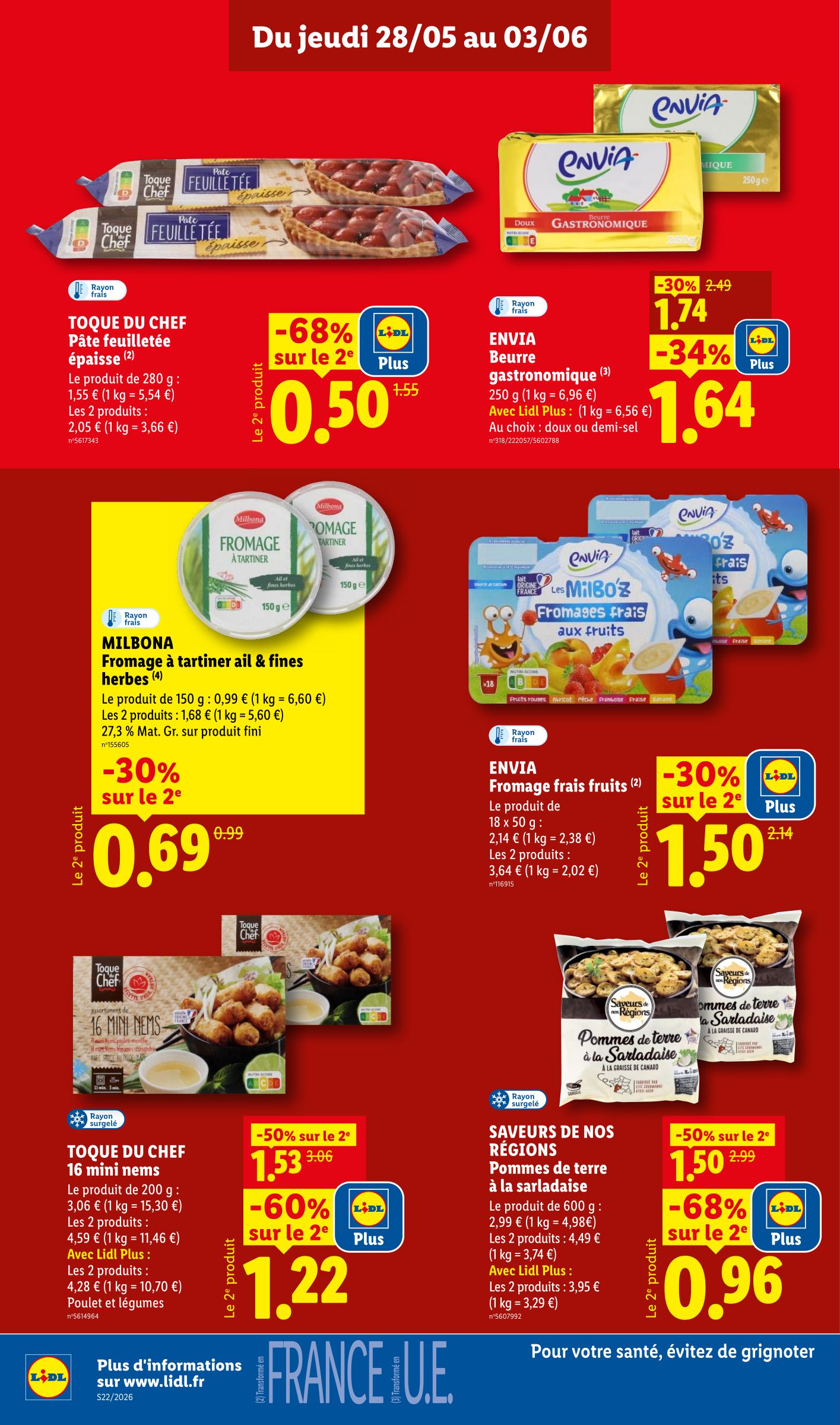 lidl - Flyer Lidl pour la semaine prochaine du de jeudi 28/05/2026 au du mercredi 03/06/2026 - page: 10