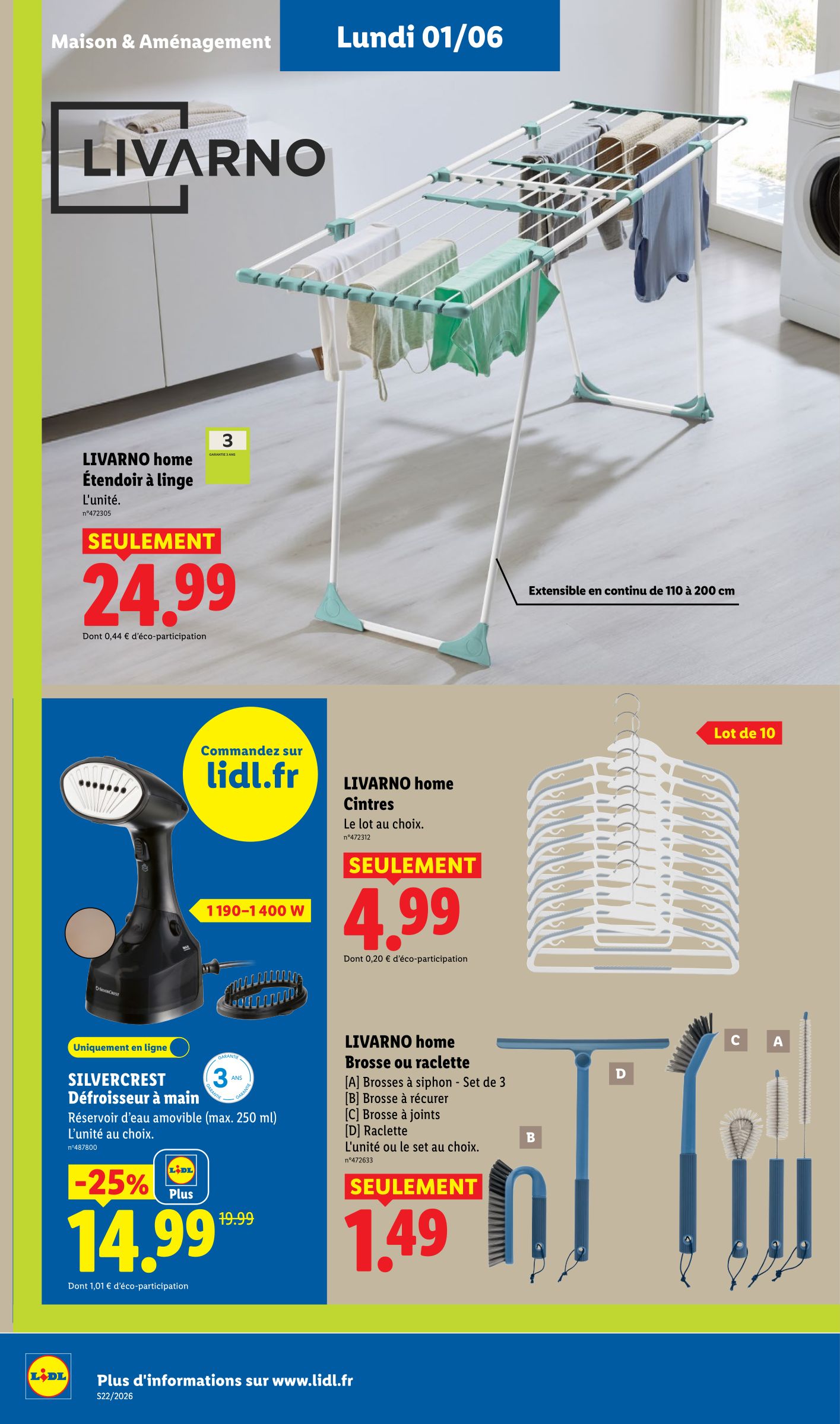 lidl - Flyer Lidl pour la semaine prochaine du de jeudi 28/05/2026 au du mercredi 03/06/2026 - page: 54