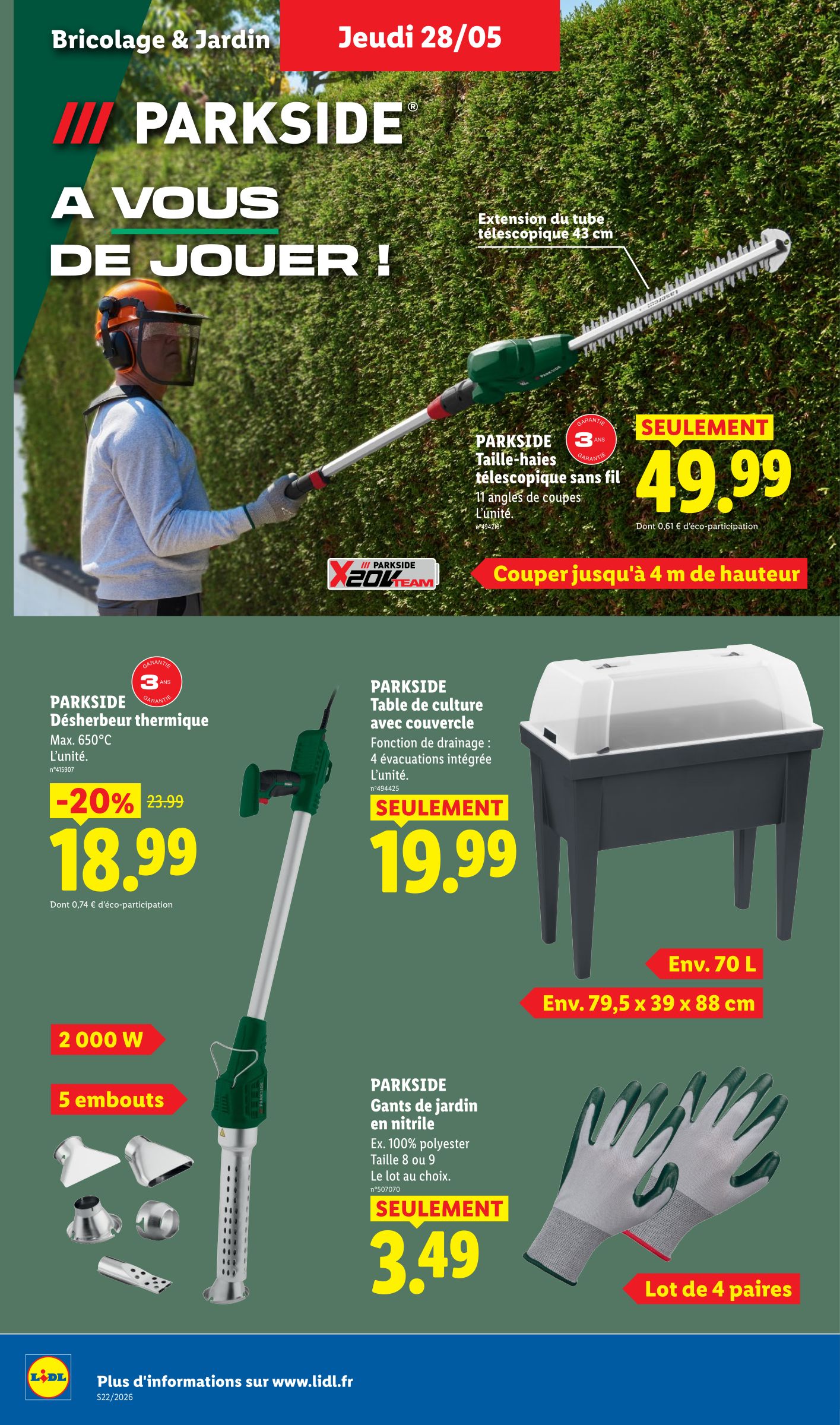 lidl - Flyer Lidl pour la semaine prochaine du de jeudi 28/05/2026 au du mercredi 03/06/2026 - page: 36