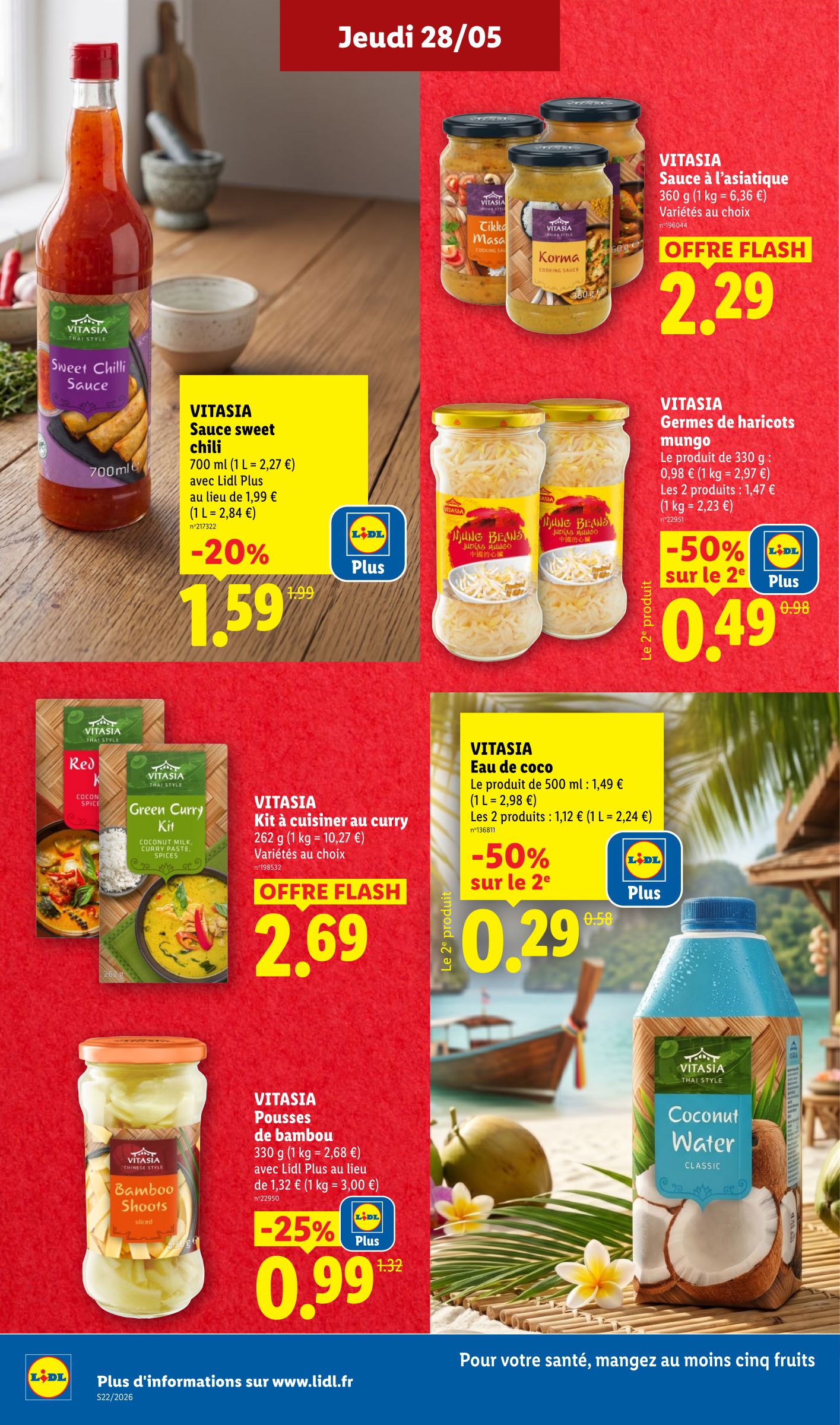 lidl - Flyer Lidl pour la semaine prochaine du de jeudi 28/05/2026 au du mercredi 03/06/2026 - page: 22