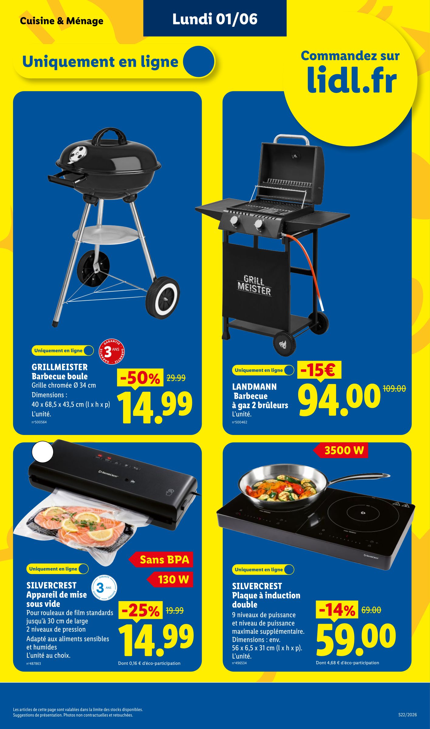 lidl - Flyer Lidl pour la semaine prochaine du de jeudi 28/05/2026 au du mercredi 03/06/2026 - page: 63