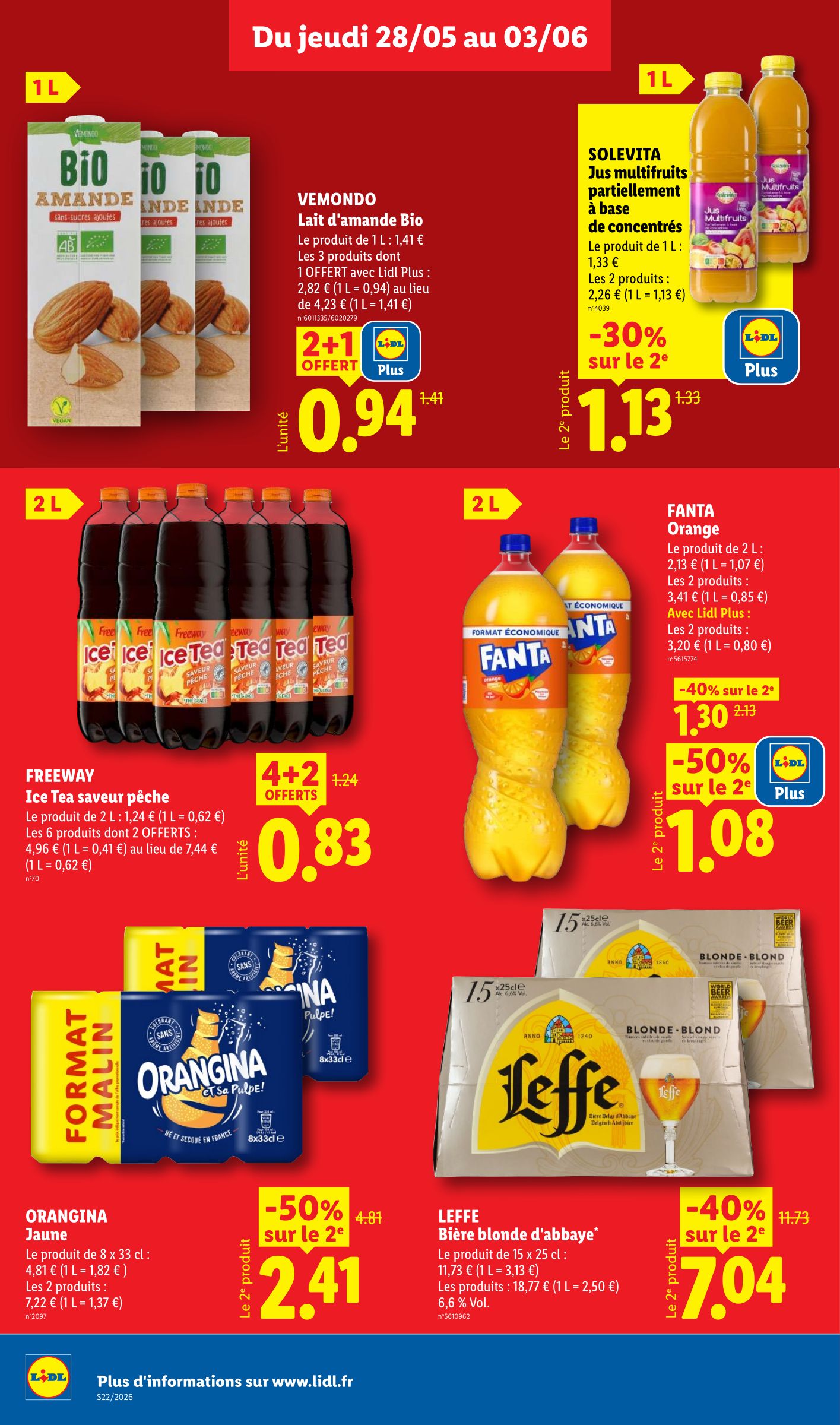 lidl - Flyer Lidl pour la semaine prochaine du de jeudi 28/05/2026 au du mercredi 03/06/2026 - page: 14