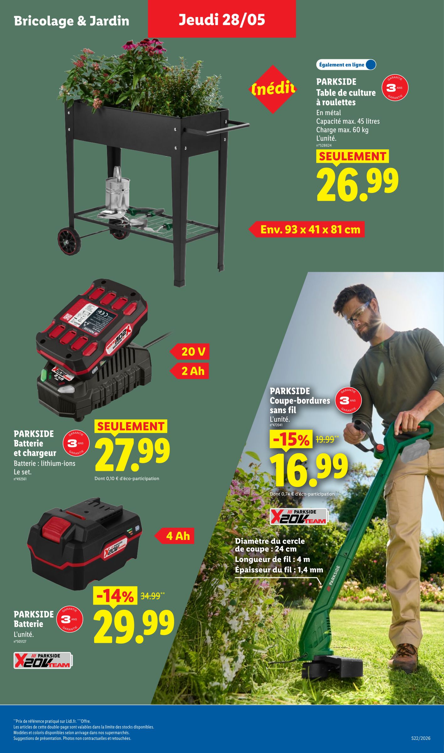 lidl - Flyer Lidl pour la semaine prochaine du de jeudi 28/05/2026 au du mercredi 03/06/2026 - page: 35