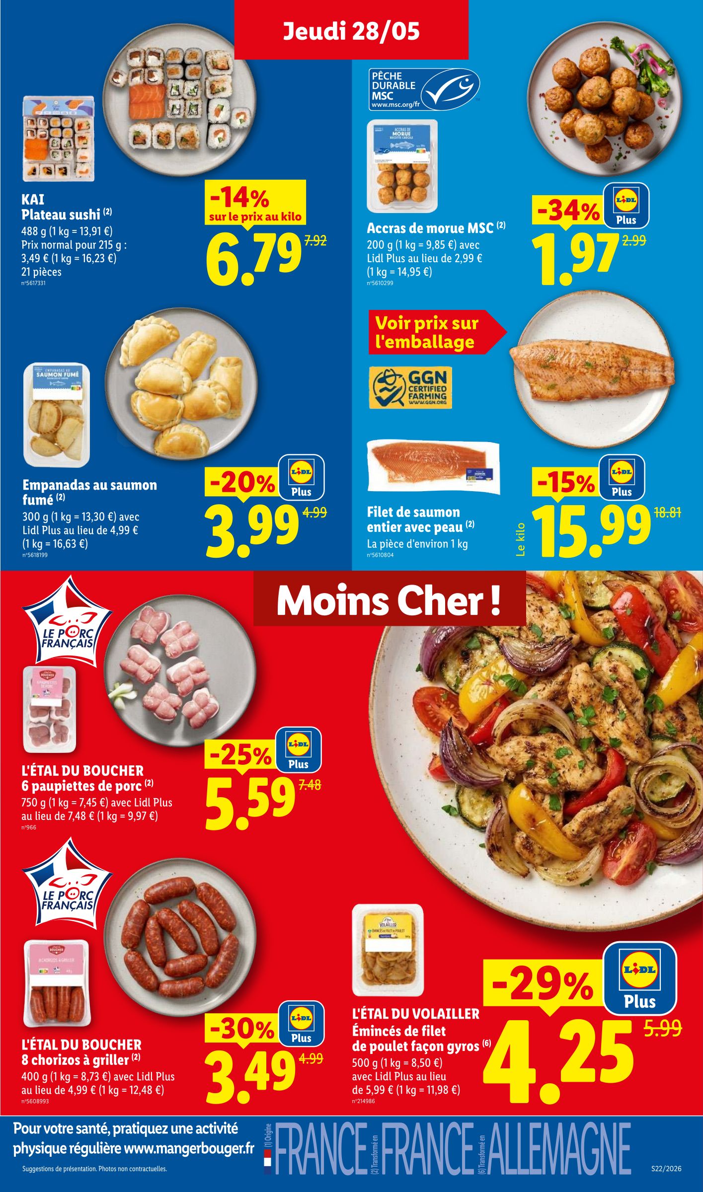 lidl - Flyer Lidl pour la semaine prochaine du de jeudi 28/05/2026 au du mercredi 03/06/2026 - page: 7