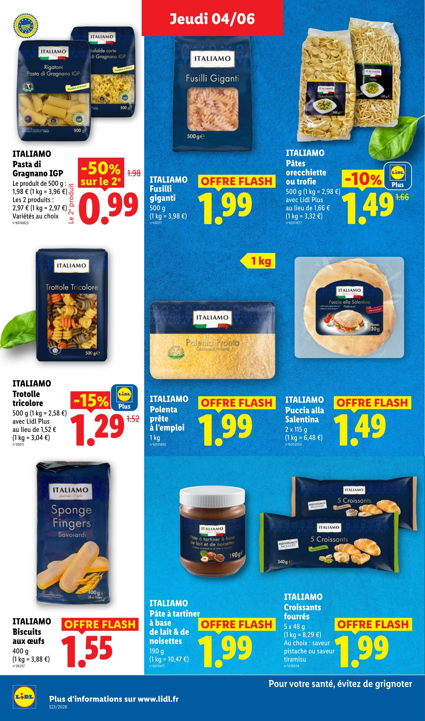 lidl - Flyer Lidl - Les promos de la semaine pour la semaine prochaine du de jeudi 04/06/2026 au du mercredi 10/06/2026 - page: 22