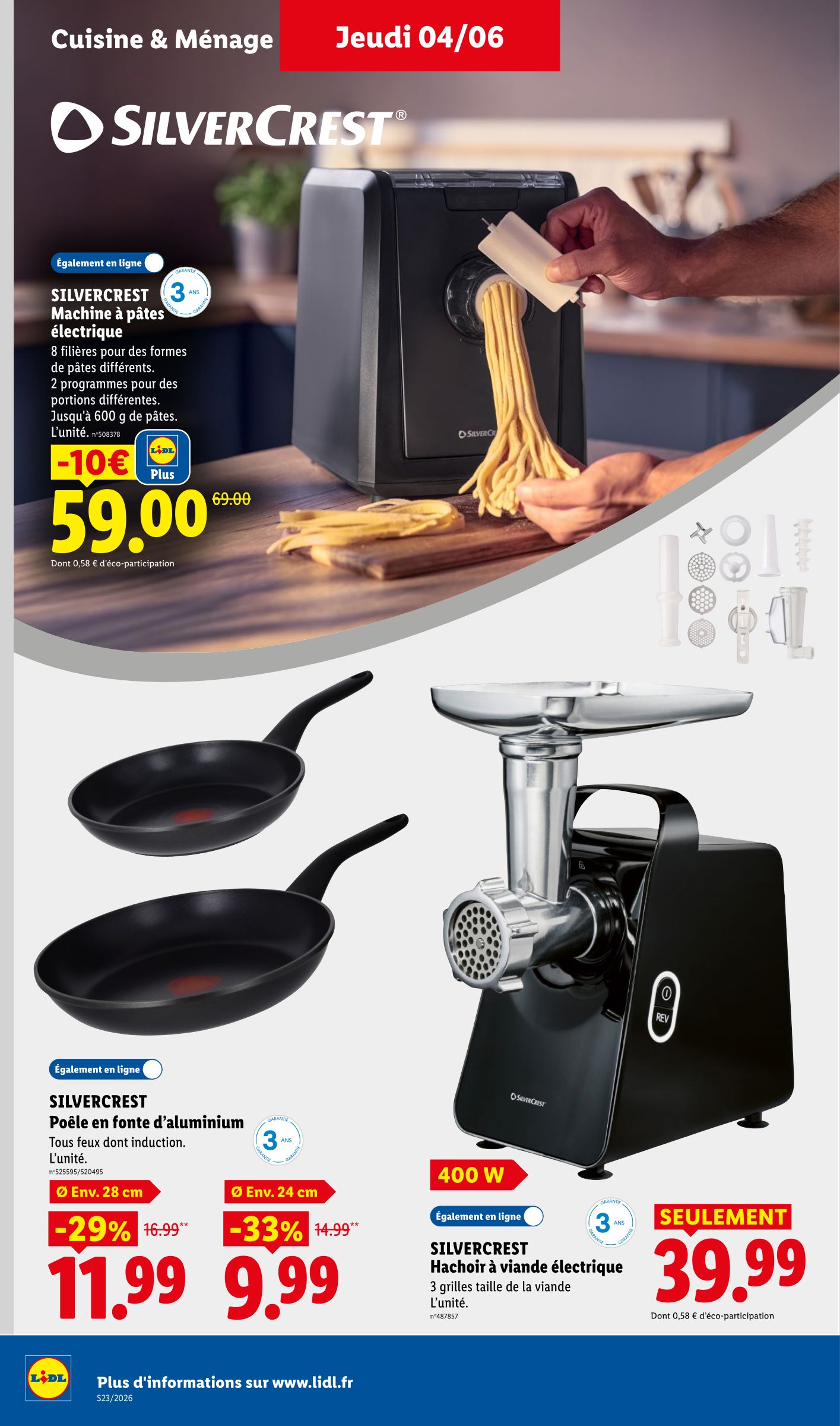 lidl - Flyer Lidl - Les promos de la semaine pour la semaine prochaine du de jeudi 04/06/2026 au du mercredi 10/06/2026 - page: 32