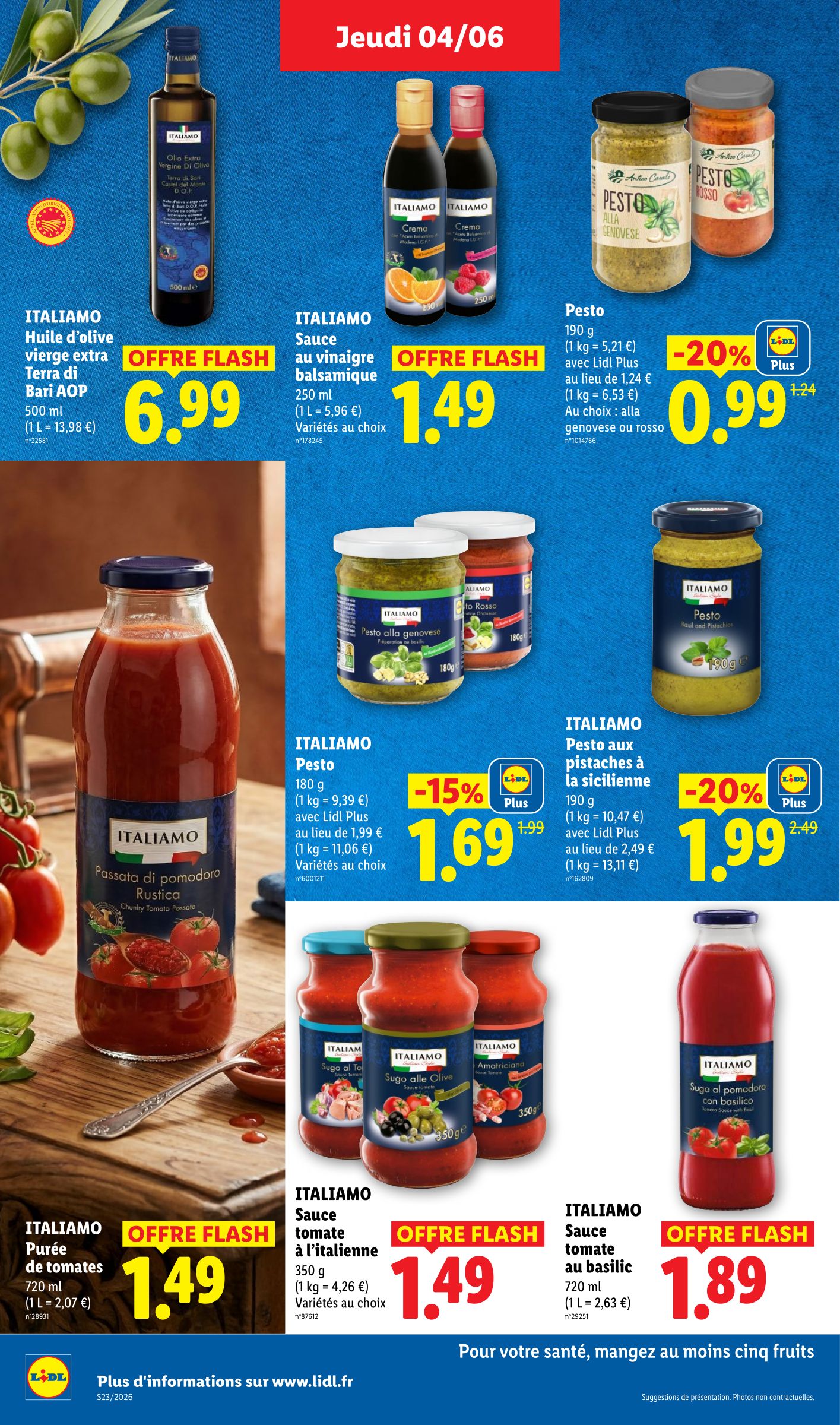 lidl - Flyer Lidl - Les promos de la semaine pour la semaine prochaine du de jeudi 04/06/2026 au du mercredi 10/06/2026 - page: 20
