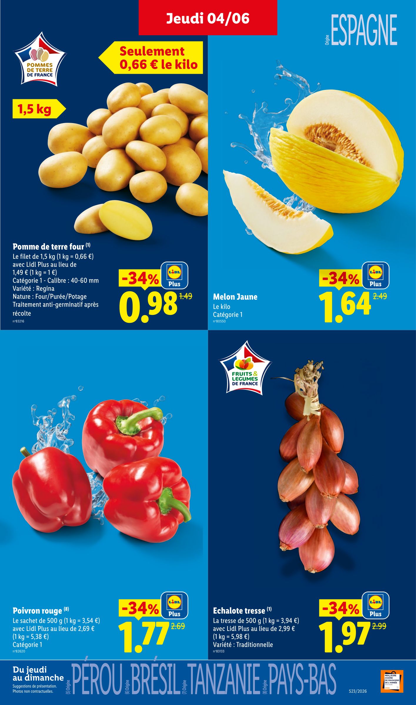 lidl - Flyer Lidl - Les promos de la semaine pour la semaine prochaine du de jeudi 04/06/2026 au du mercredi 10/06/2026 - page: 3
