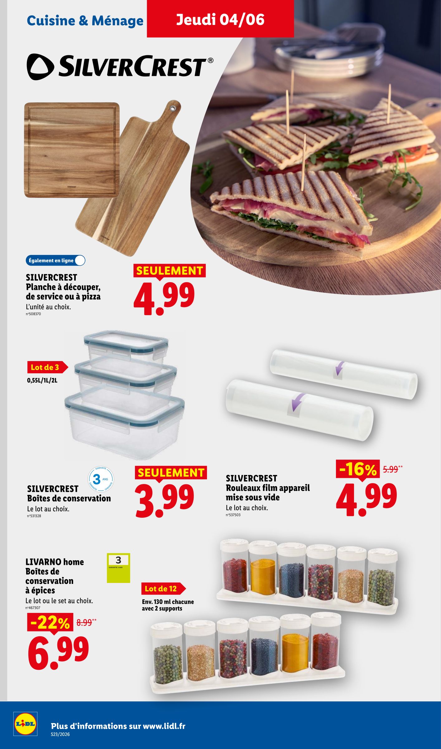 lidl - Flyer Lidl - Les promos de la semaine pour la semaine prochaine du de jeudi 04/06/2026 au du mercredi 10/06/2026 - page: 36