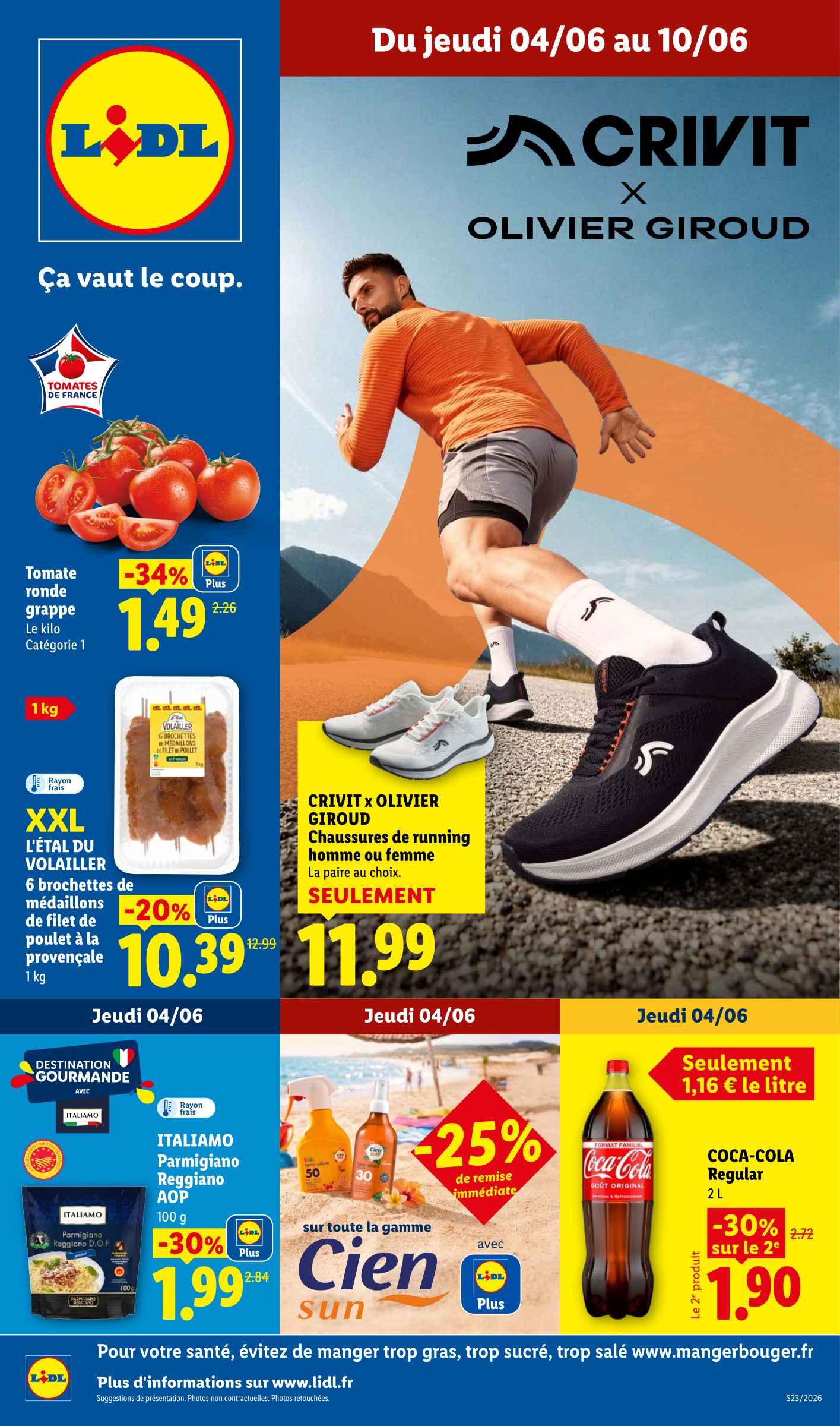 lidl - Flyer Lidl - Les promos de la semaine pour la semaine prochaine du de jeudi 04/06/2026 au du mercredi 10/06/2026