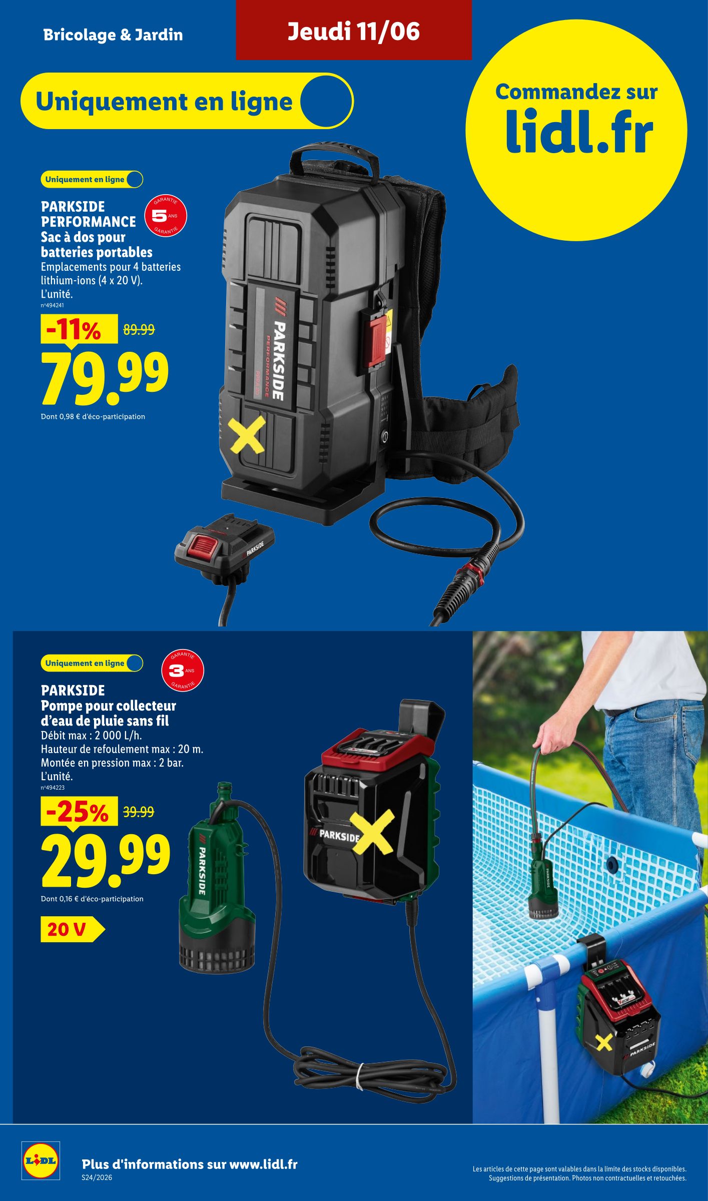 lidl - Flyer Lidl pour la semaine prochaine du de jeudi 11/06/2026 au du mercredi 17/06/2026 - page: 42