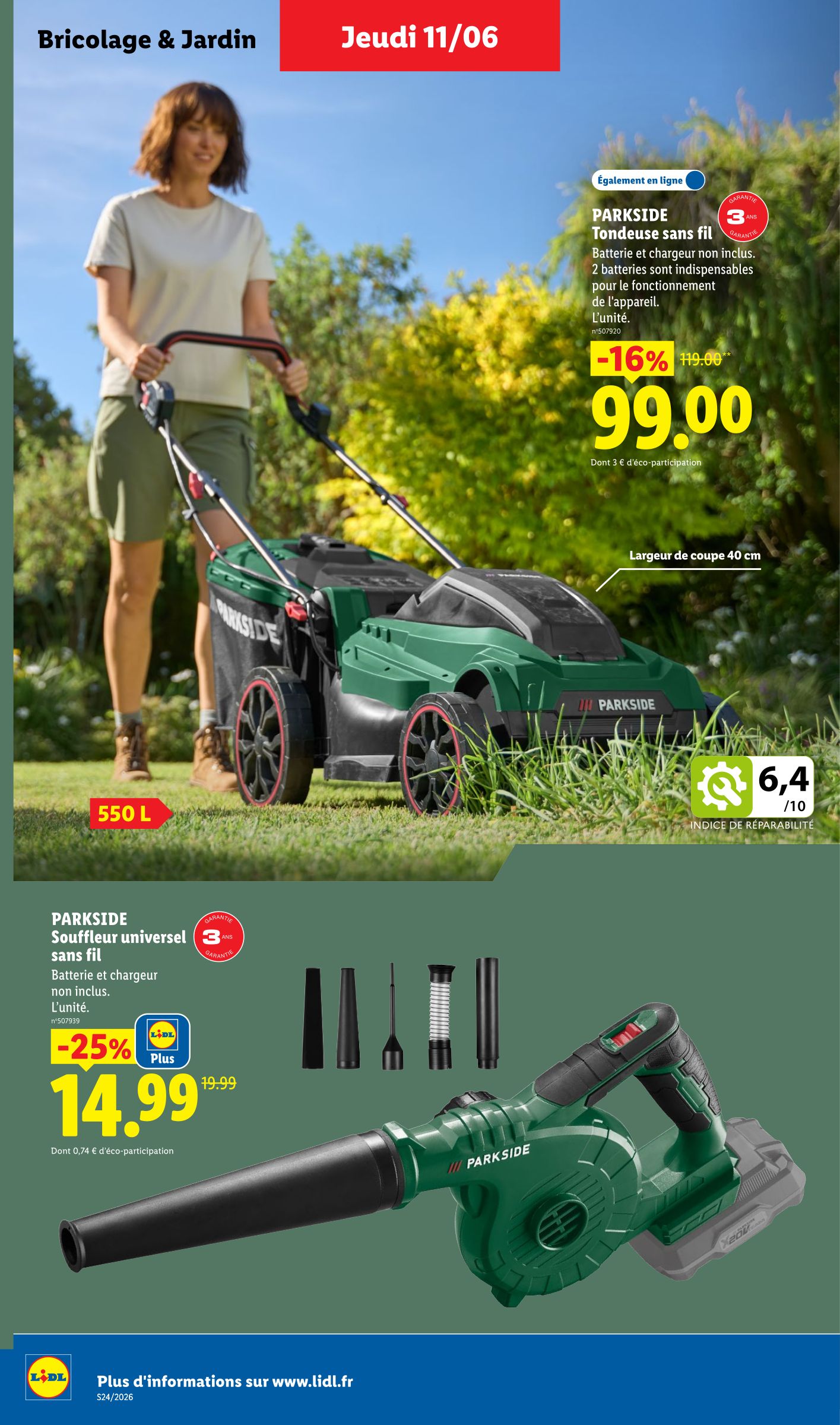 lidl - Flyer Lidl pour la semaine prochaine du de jeudi 11/06/2026 au du mercredi 17/06/2026 - page: 36