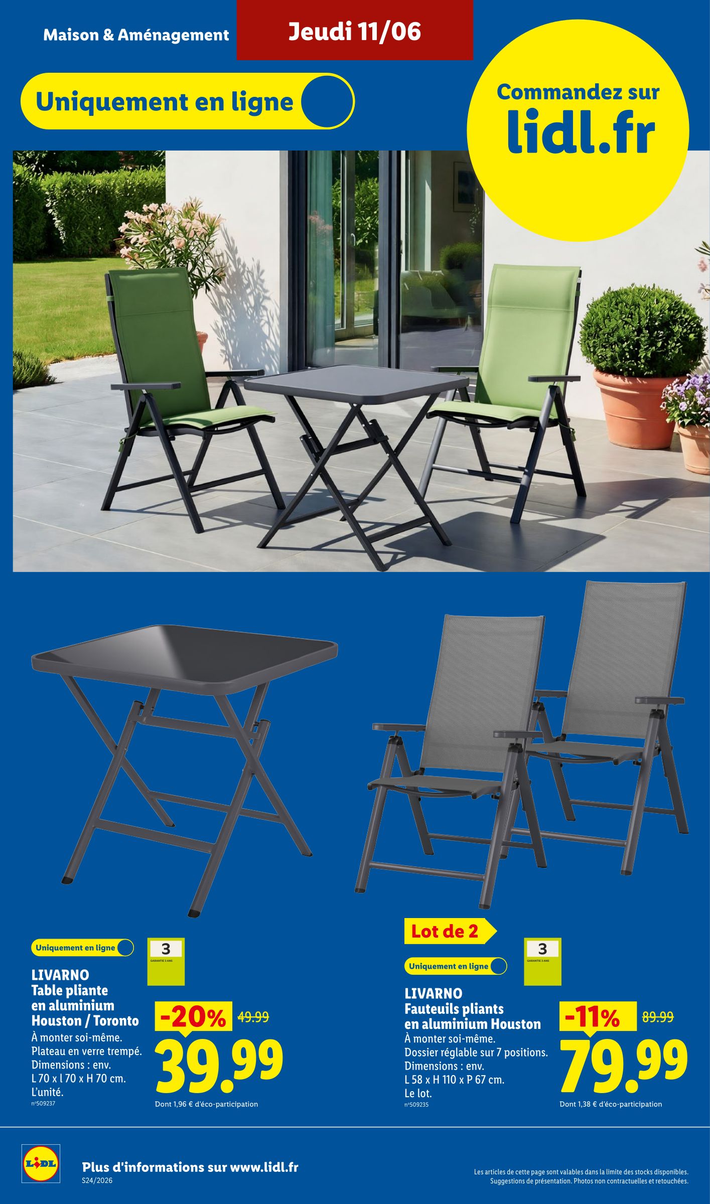 lidl - Current Lidl - Les Exclus Web leaflet valid from du lundi 08/06/2026 to de jeudi 11/06/2026 - page: 12