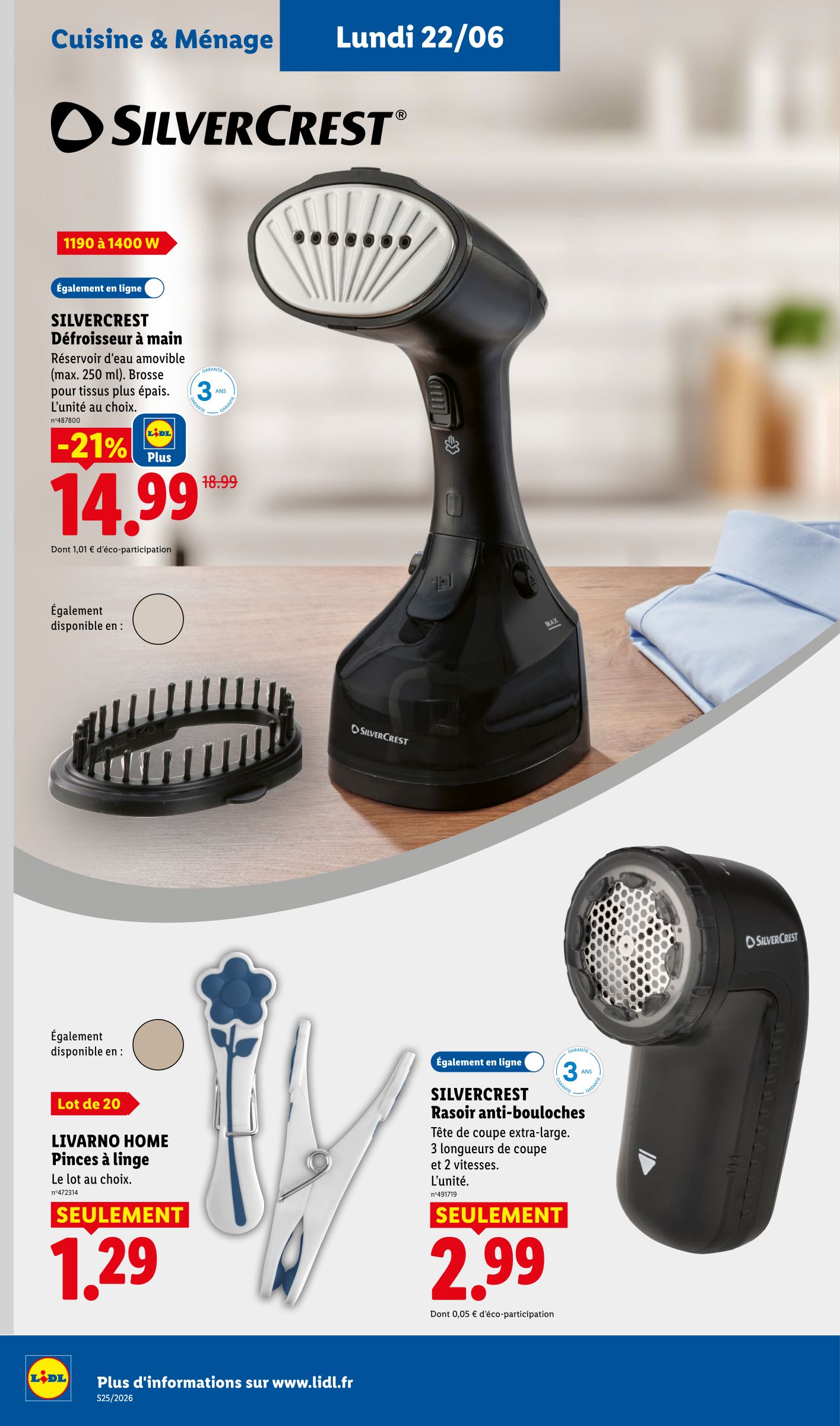 lidl - Flyer Lidl pour la semaine prochaine du de jeudi 18/06/2026 au du mercredi 24/06/2026 - page: 44