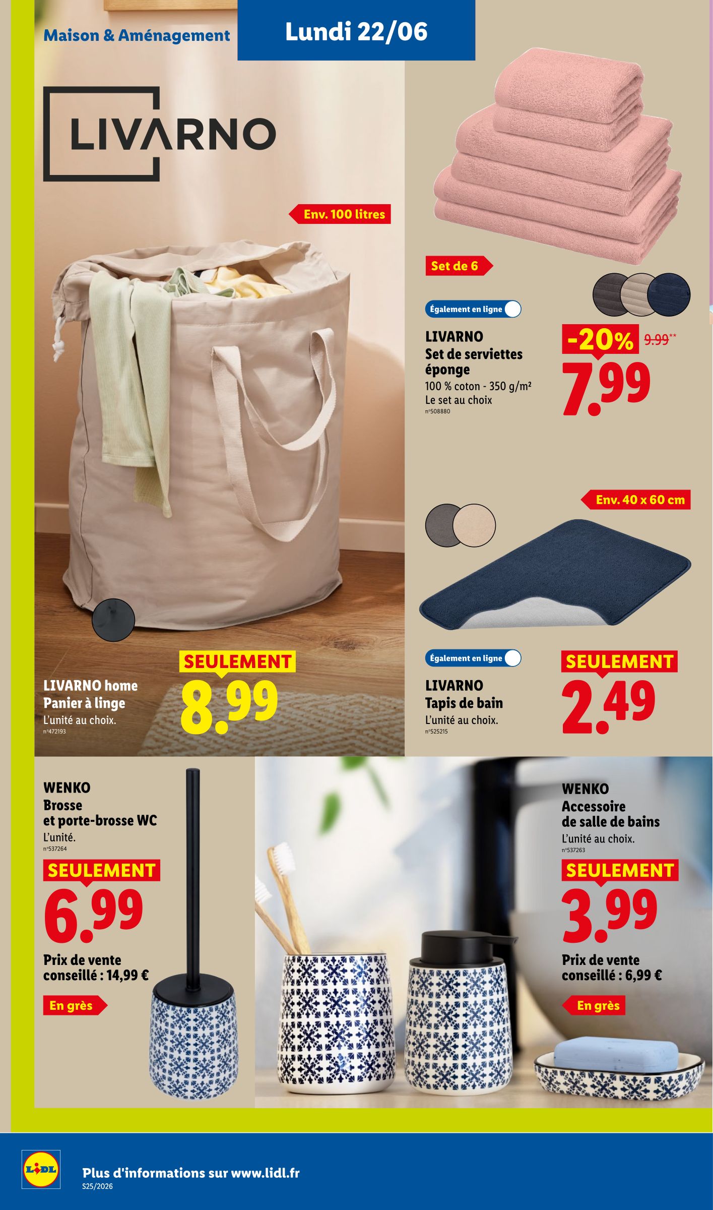 lidl - Flyer Lidl pour la semaine prochaine du de jeudi 18/06/2026 au du mercredi 24/06/2026 - page: 46
