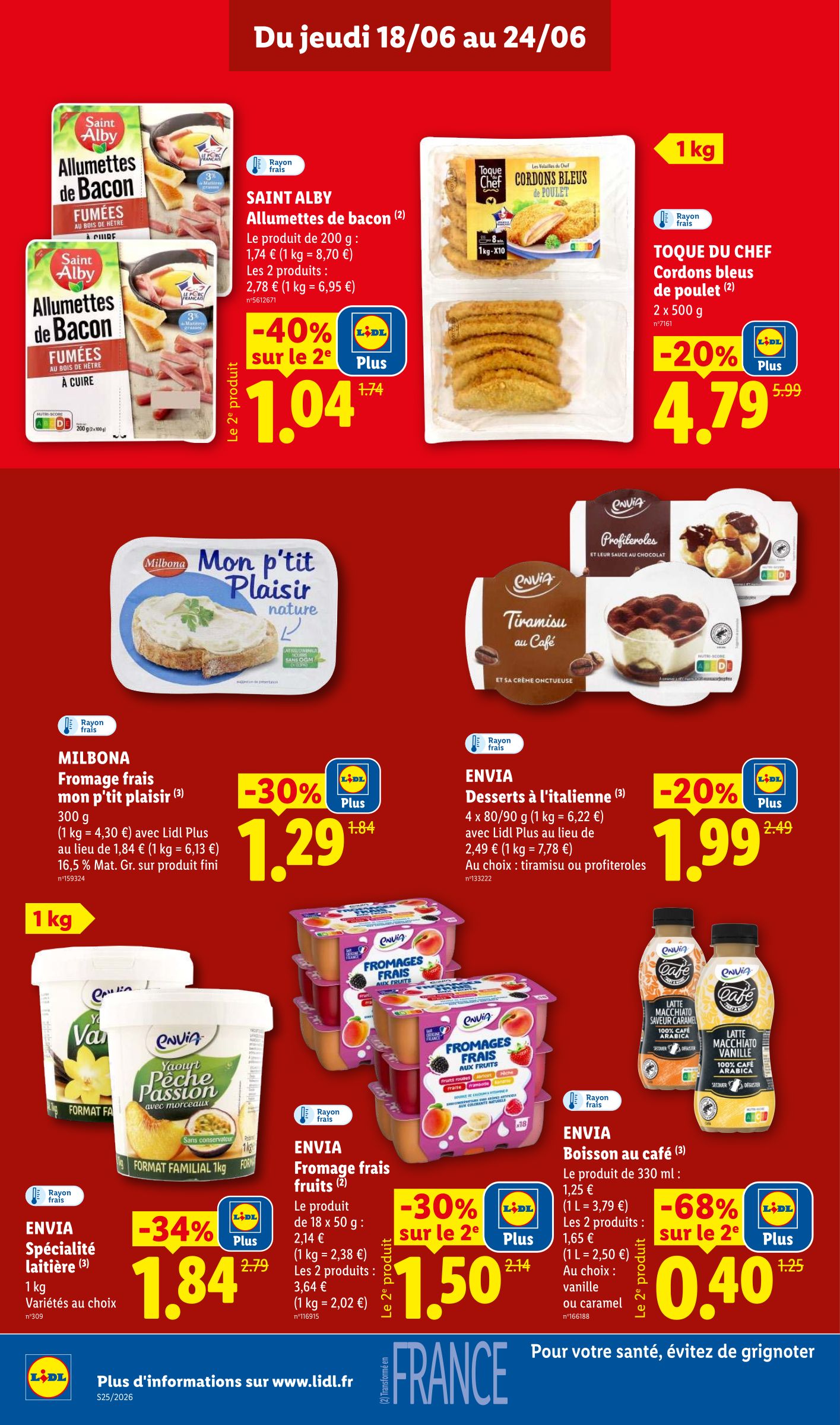 lidl - Flyer Lidl pour la semaine prochaine du de jeudi 18/06/2026 au du mercredi 24/06/2026 - page: 12