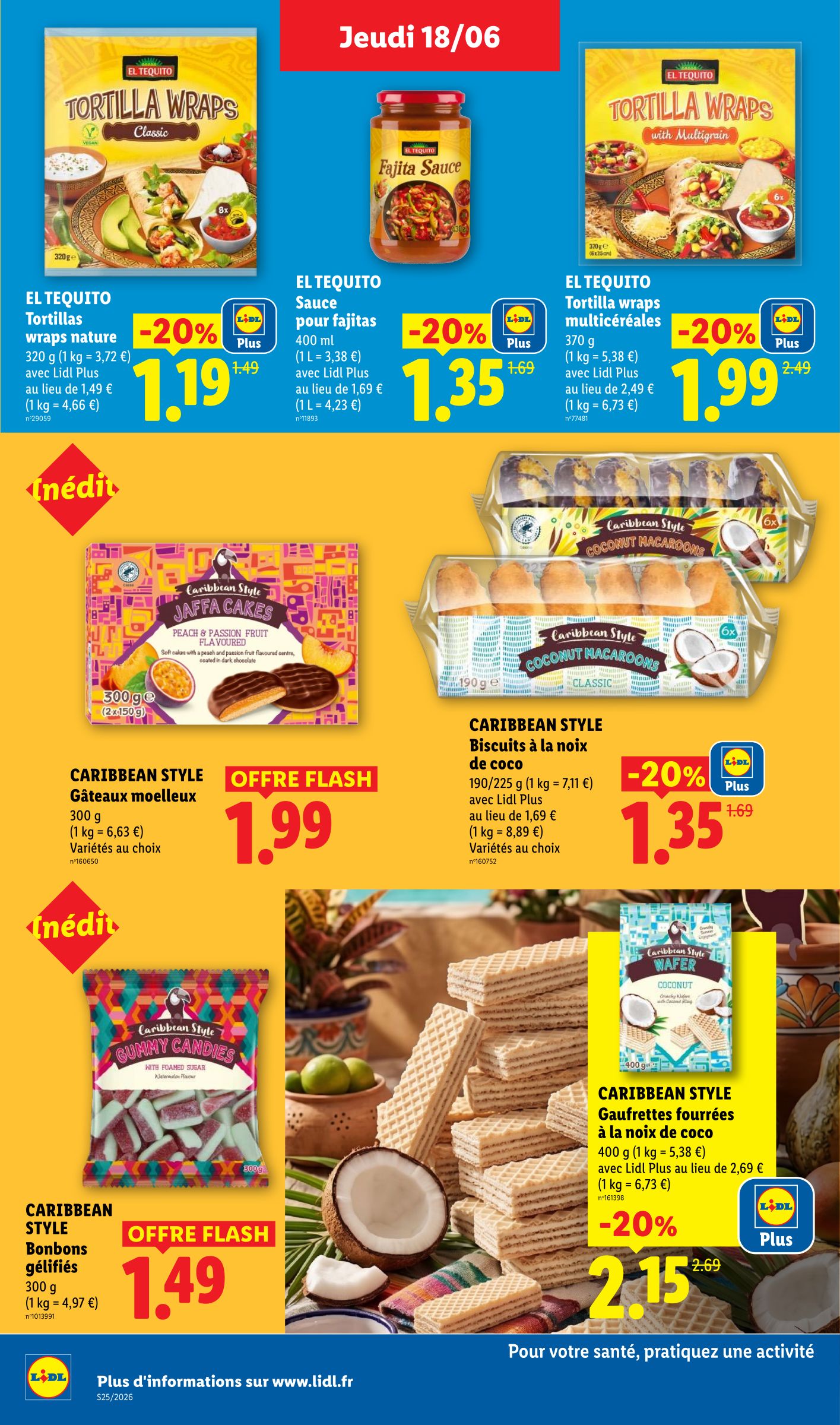 lidl - Flyer Lidl pour la semaine prochaine du de jeudi 18/06/2026 au du mercredi 24/06/2026 - page: 18