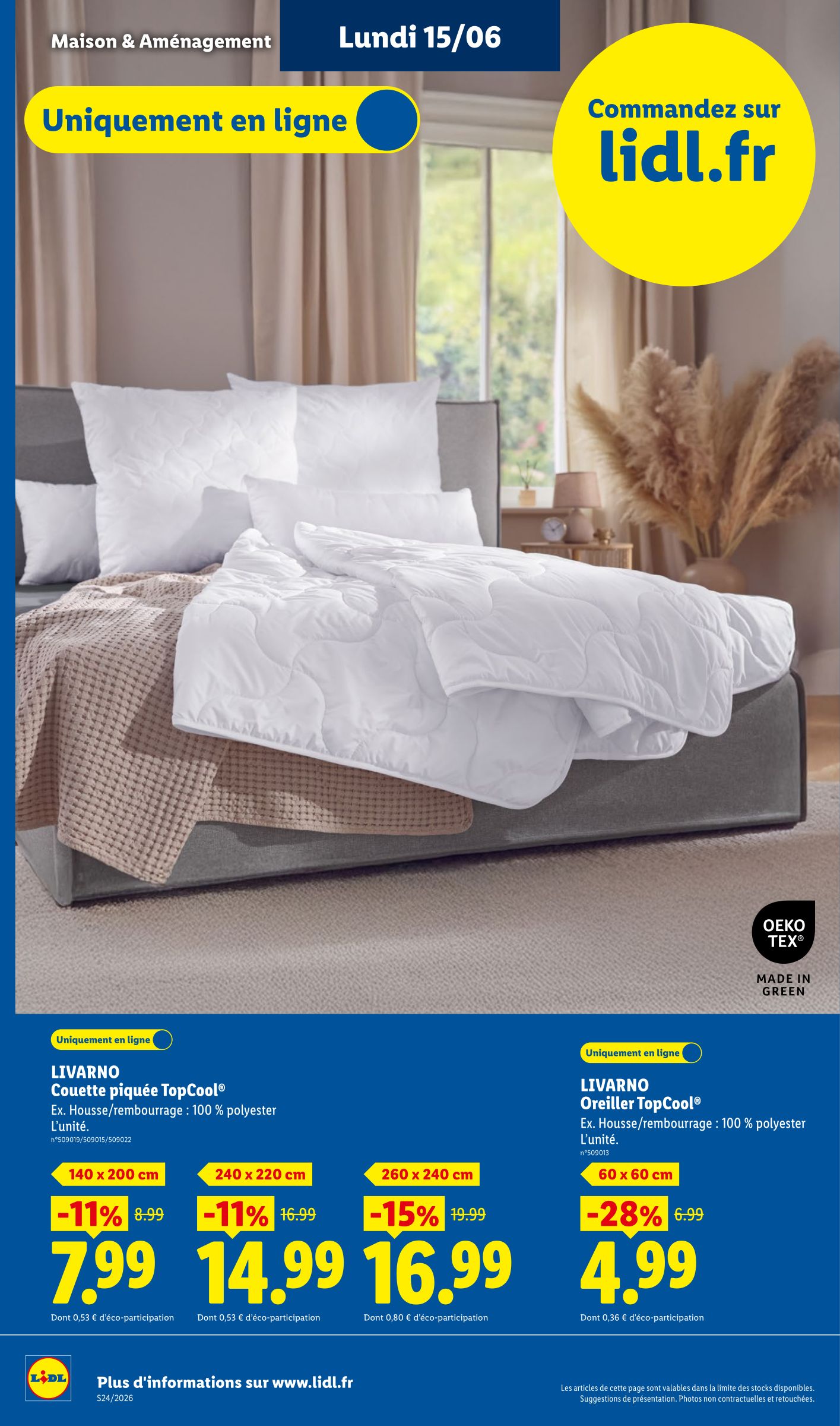 lidl - Current Lidl - Exclus Web leaflet valid from du lundi 15/06/2026 to de jeudi 18/06/2026 - page: 4